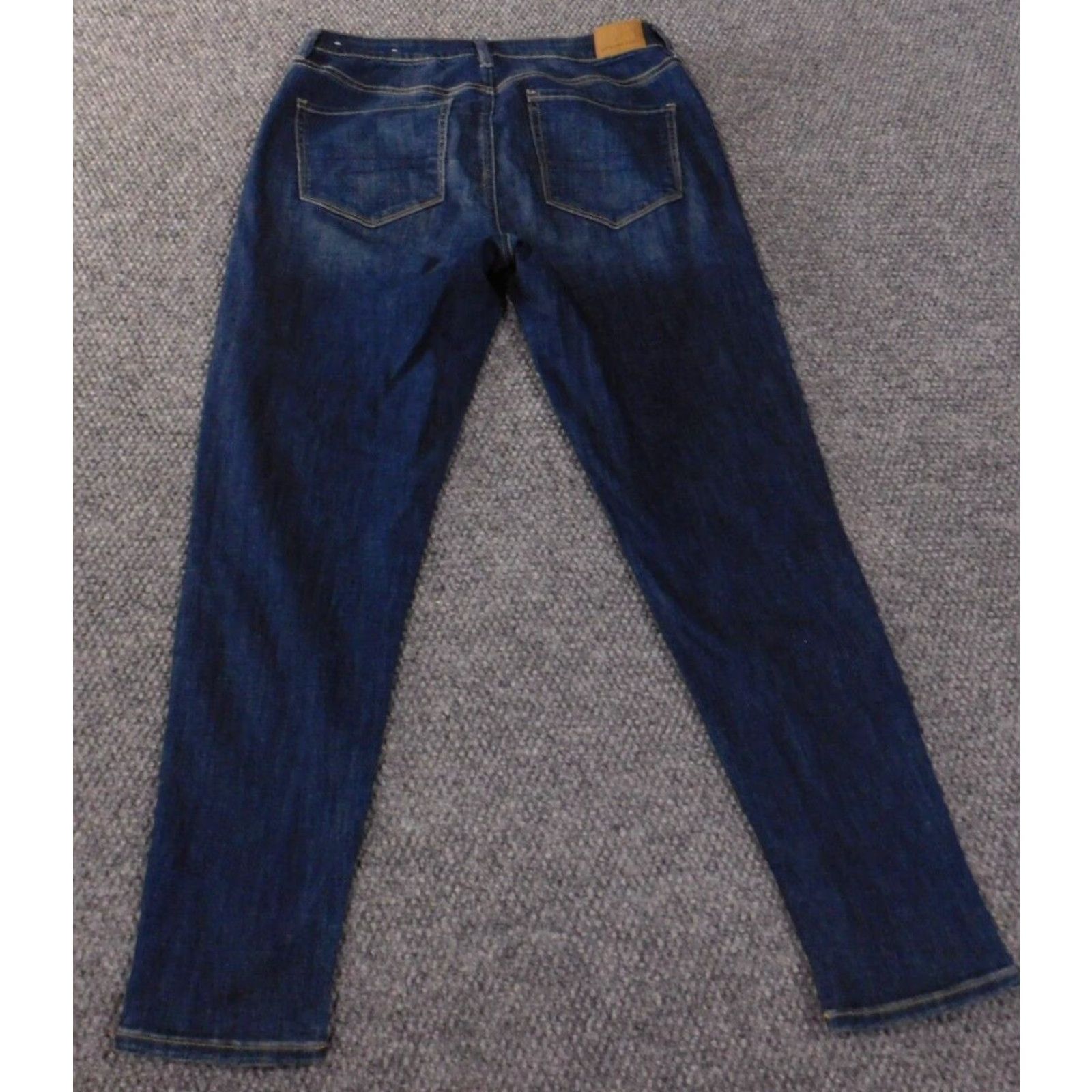 American Eagle Outfitters American Eagle Outfitters Jeans Women Jegging Blue Stretch Denim Hi Rise 8 Mid Rise 29in Inseam Zipper Button Closure Regular Size 8 Retro Size 30" / US 8 / IT 44 - 7 Thumbnail