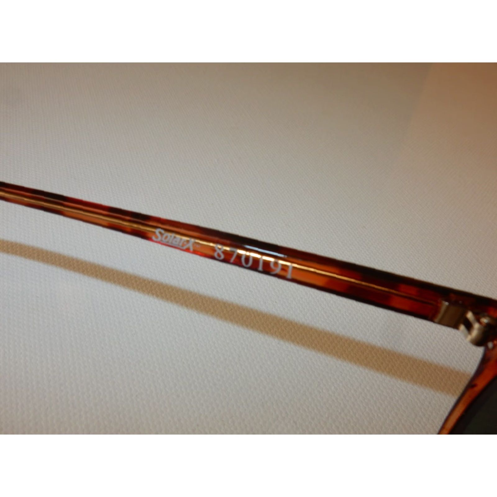 Vintage Solar X Sunglasses Unisex Adults Medium Brown Sunglasses 870191 Size ONE SIZE - 4 Thumbnail