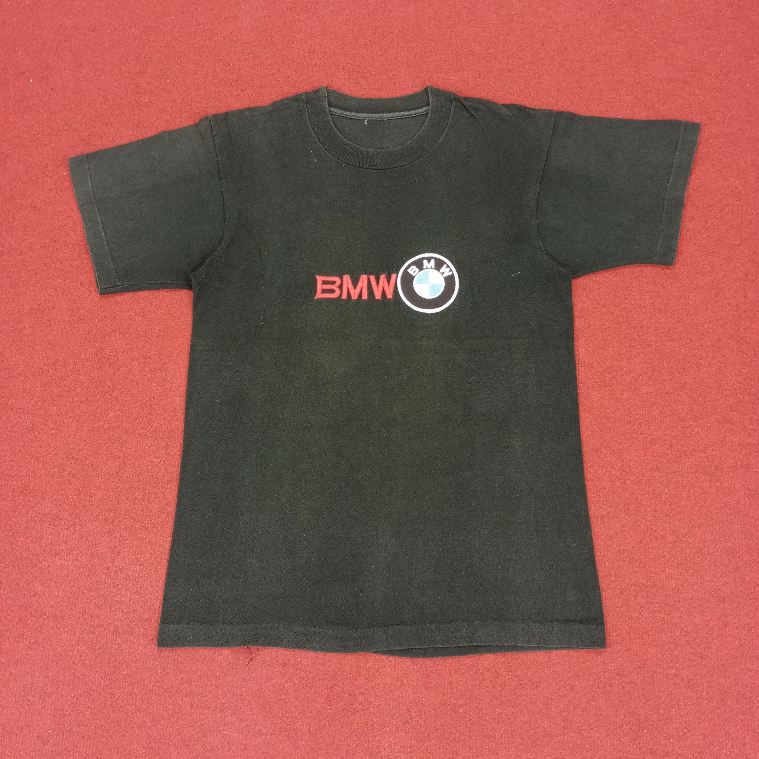 BMW × Vintage BMW Motorsports Logo Design Vintage Tshirt Size US S / EU 44-46 / 1 - 1 Thumbnail