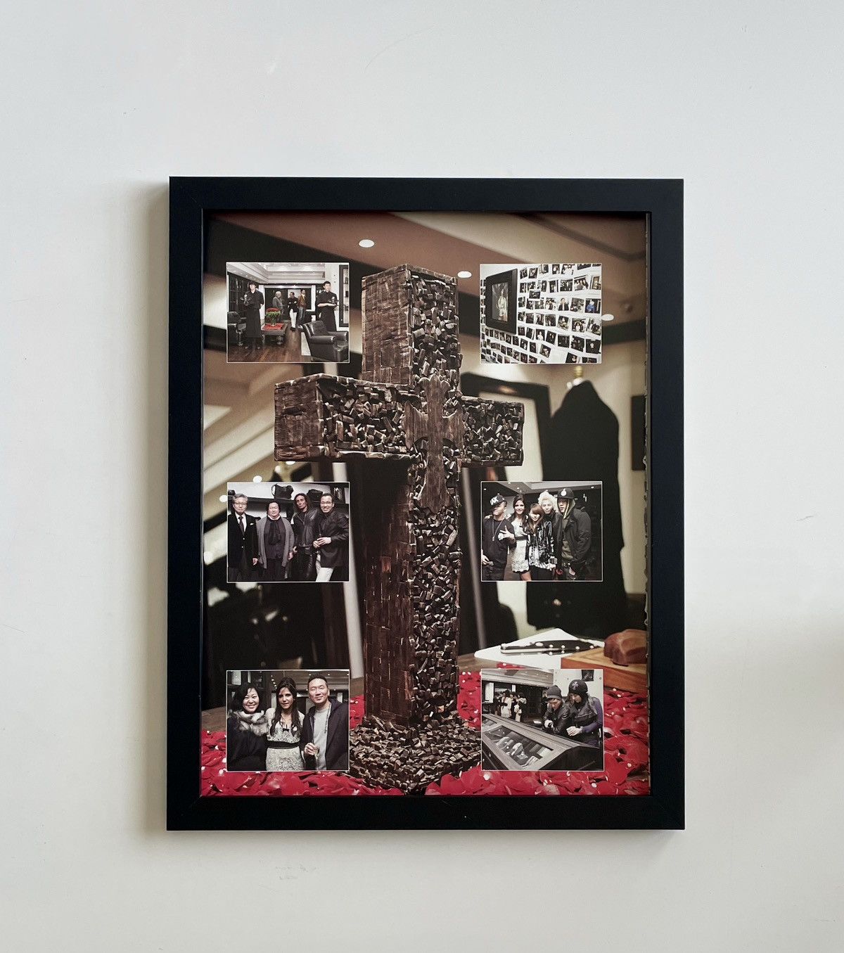 Chrome Hearts Chrome Hearts big cross Framed poster 9x11 Size ONE SIZE - 1 Thumbnail