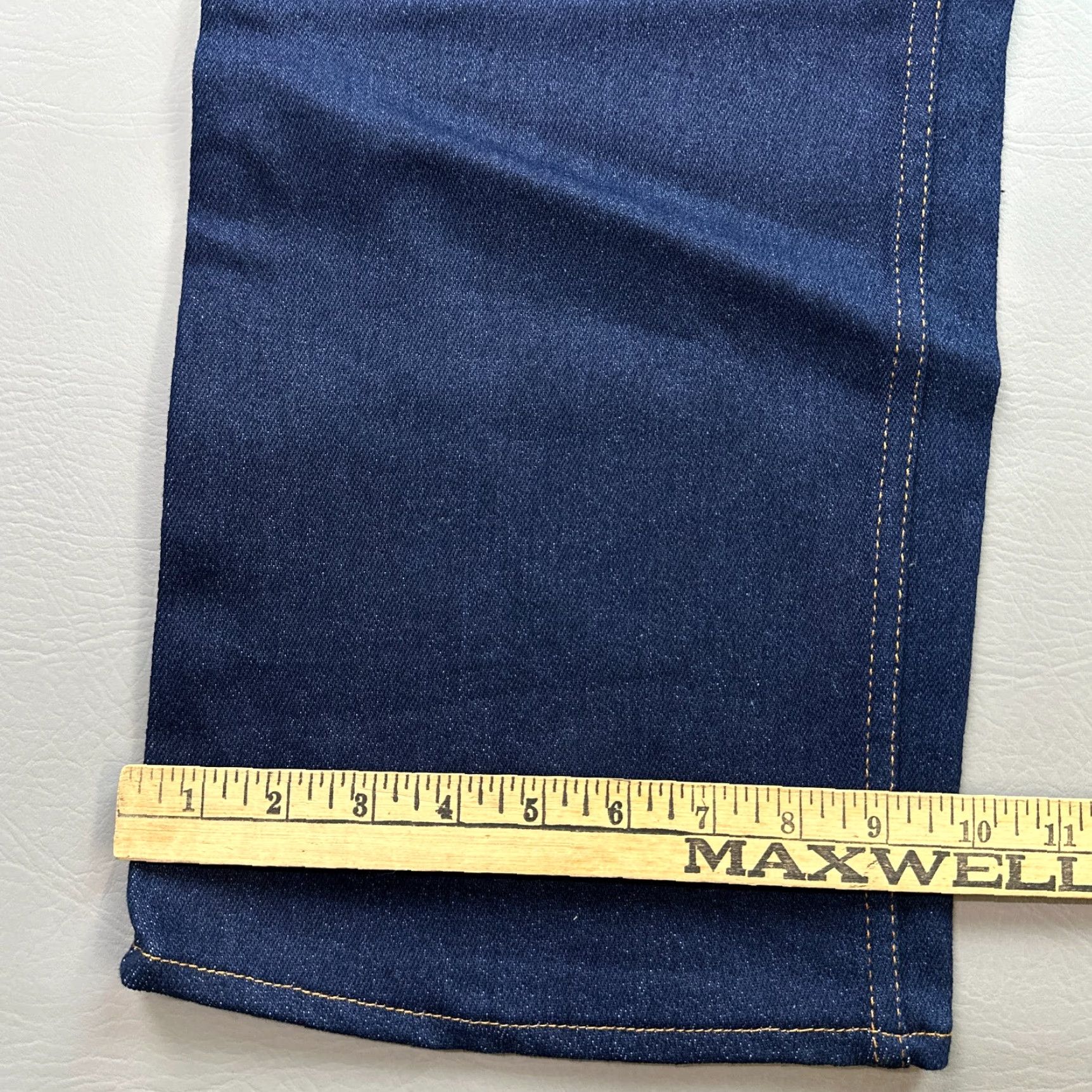 Levi's Vintage Levi's Jeans Mens 50x32 Dark Wash Skosh More Room Stretch USA 80s NOS Size US 34 / EU 50 - 5 Thumbnail