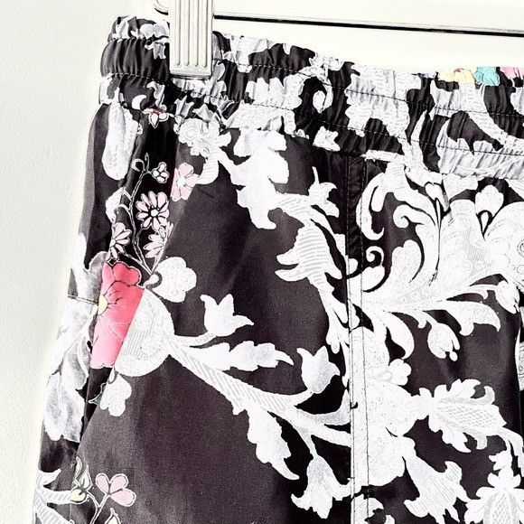 Johnny Was Vintage Johnny Was Cargo Joggers Drawstring Floral Pants Bla Size 28" / US 6 / IT 42 - 3 Thumbnail