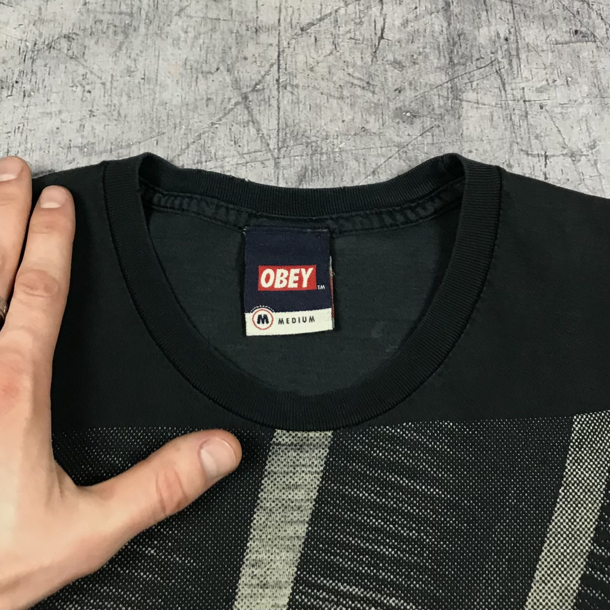 Obey Obey USA Graffiti Bridge Graphic Tee Size US M / EU 48-50 / 2 - 3 Thumbnail