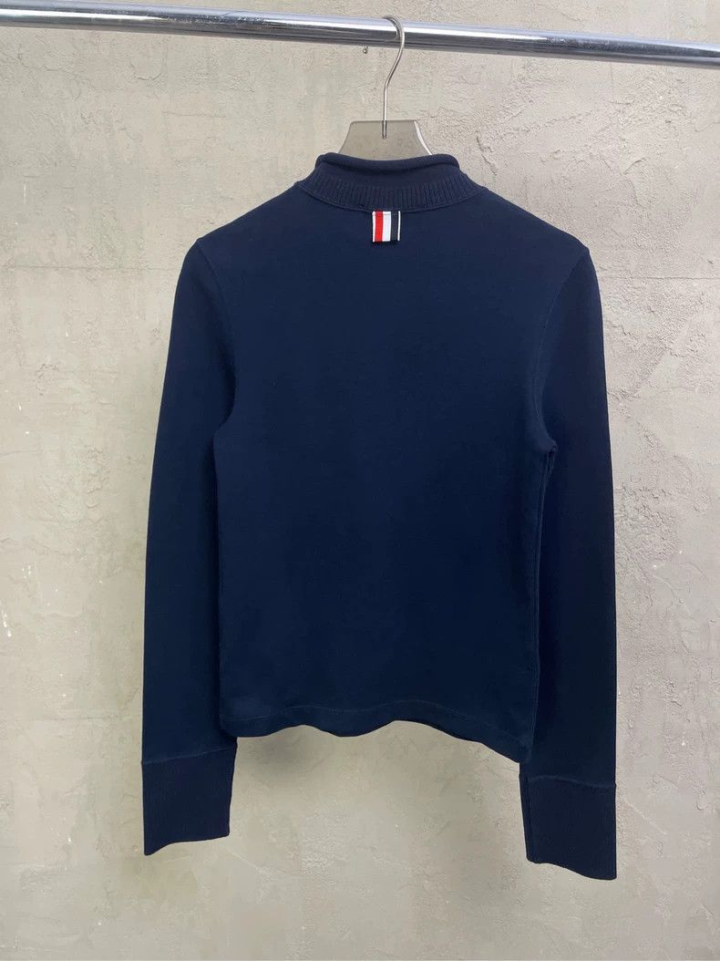 Thom Browne Thom browne Tibetan blue color striped fleece puppy half-hi Size XS / US 0-2 / IT 36-38 - 2 Thumbnail