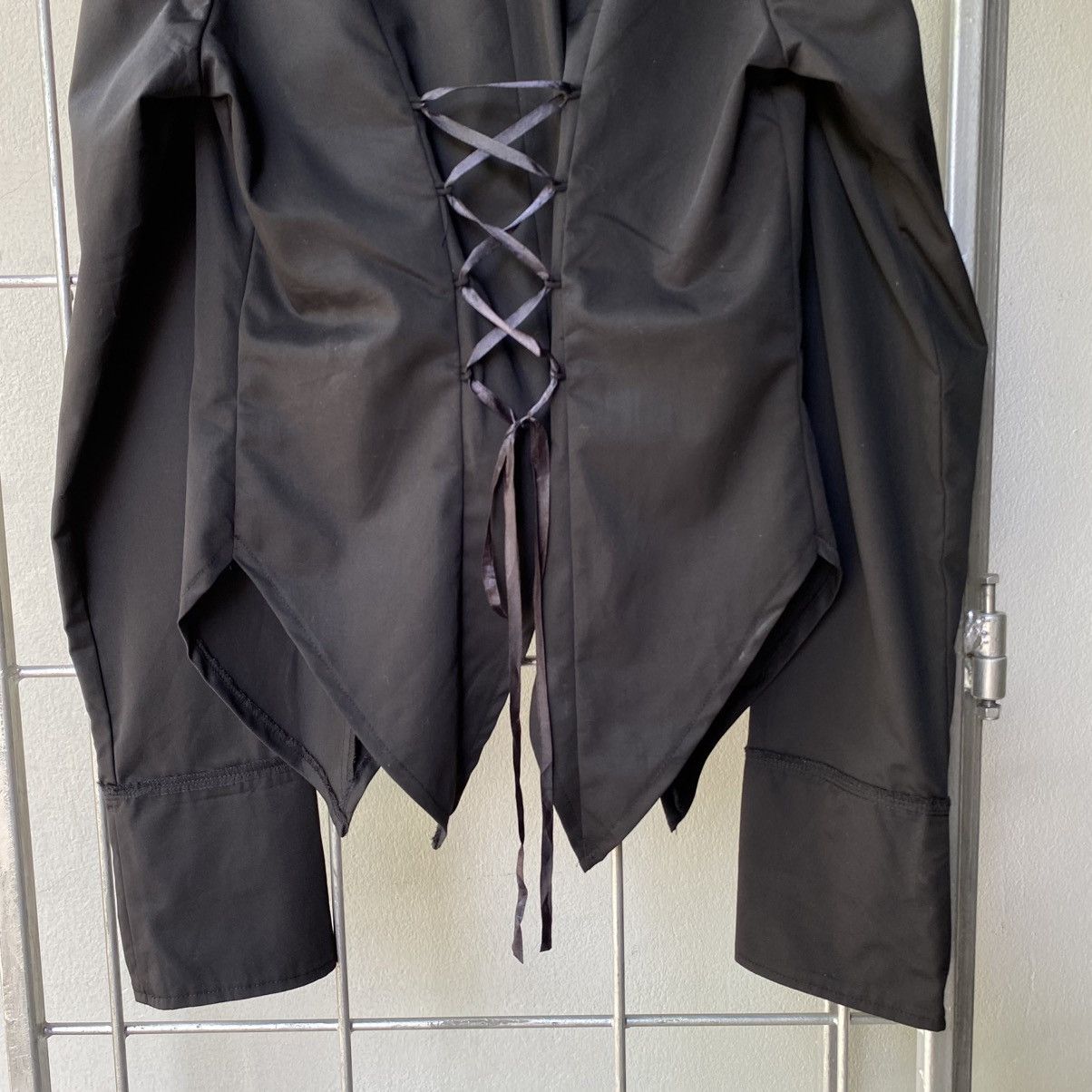 Japanese Brand Blood Storm CLUB BODY Y2K Punk LINE Black Shirt Size M / US 6-8 / IT 42-44 - 19 Thumbnail