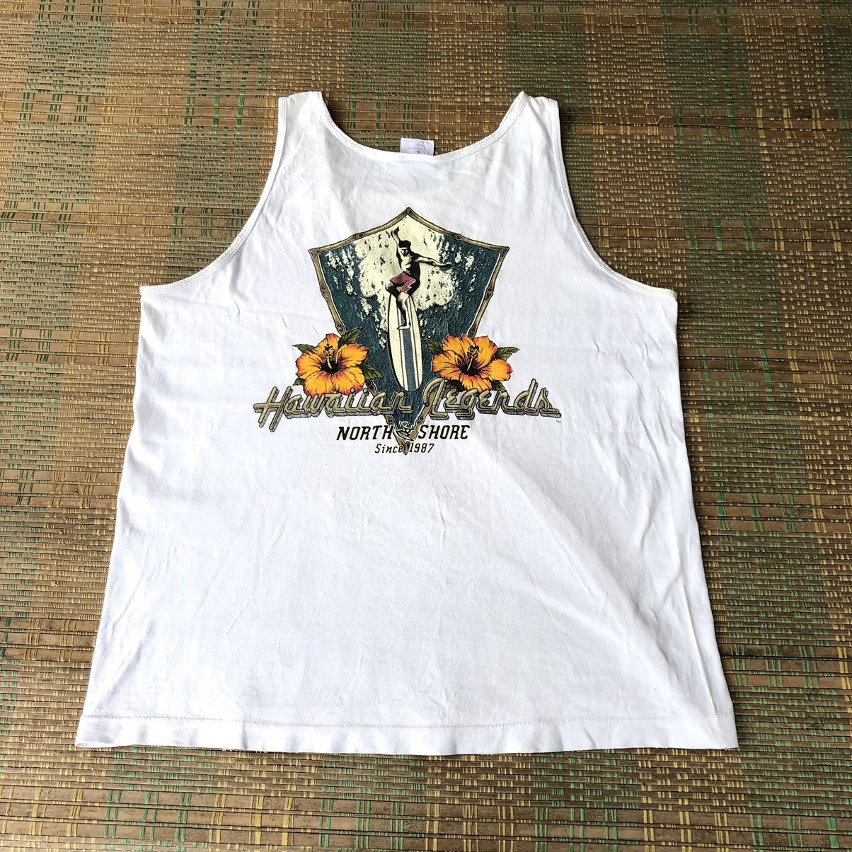 Sun Surf Vintage 90s Hawaiian Legends Surfing Rare Shirt Size US XL / EU 56 / 4 - 2 Thumbnail