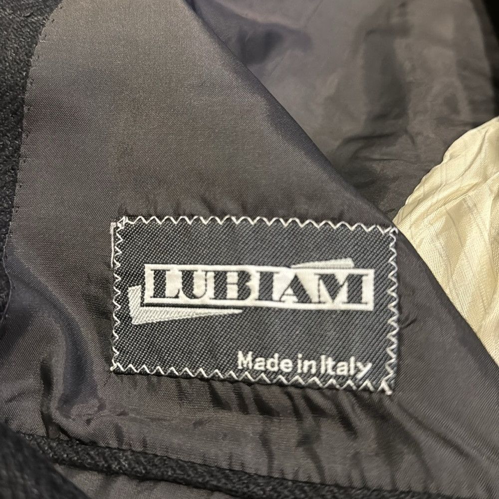 Lubiam Lubiam Men’s Suit Jacket Plaid Cashmere Stuart Chicago Made Size 42R - 4 Thumbnail