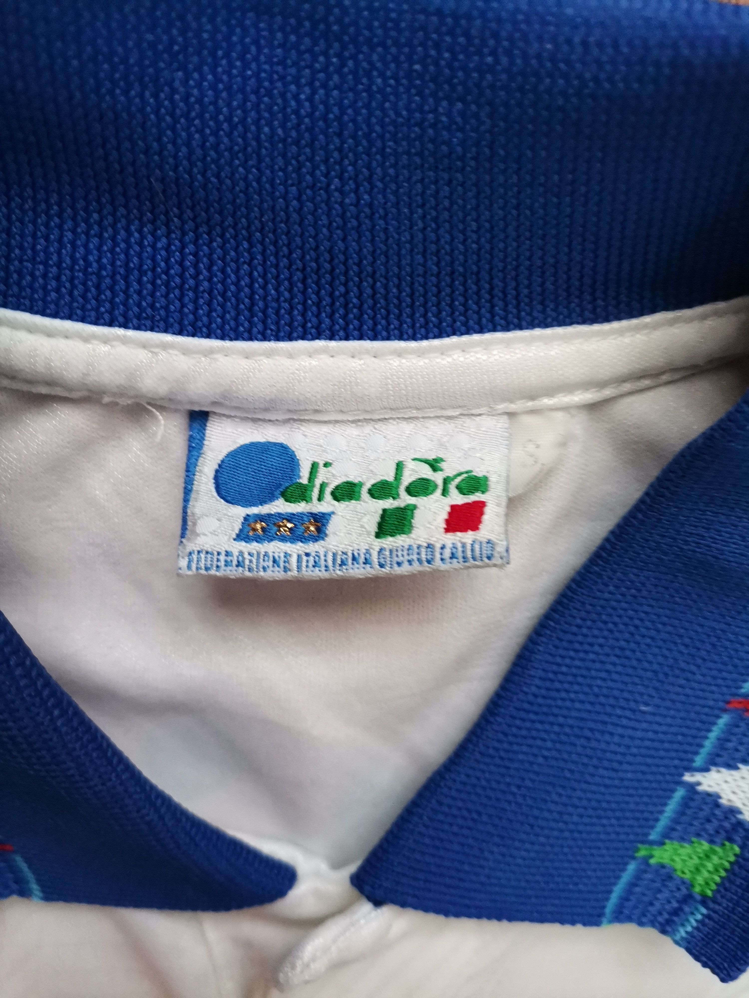 Diadora × Vintage Vintage Diadora D. Baggio 13 Jersey Size US S / EU 44-46 / 1 - 3 Thumbnail