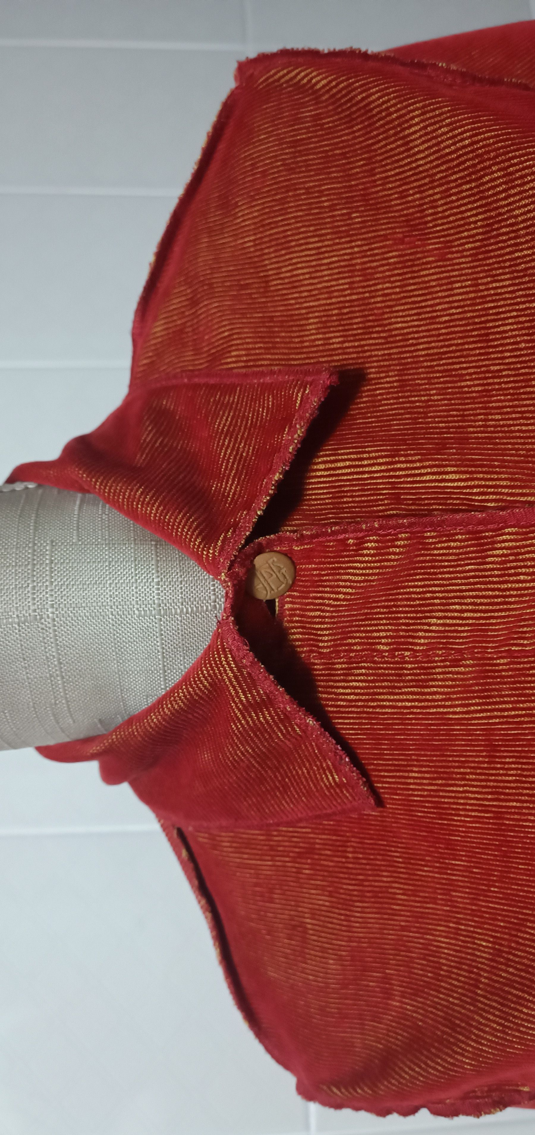 Jean Paul Gaultier 90's - Lightweight fine corduroy jacket Size S / US 4 / IT 40 - 5 Thumbnail