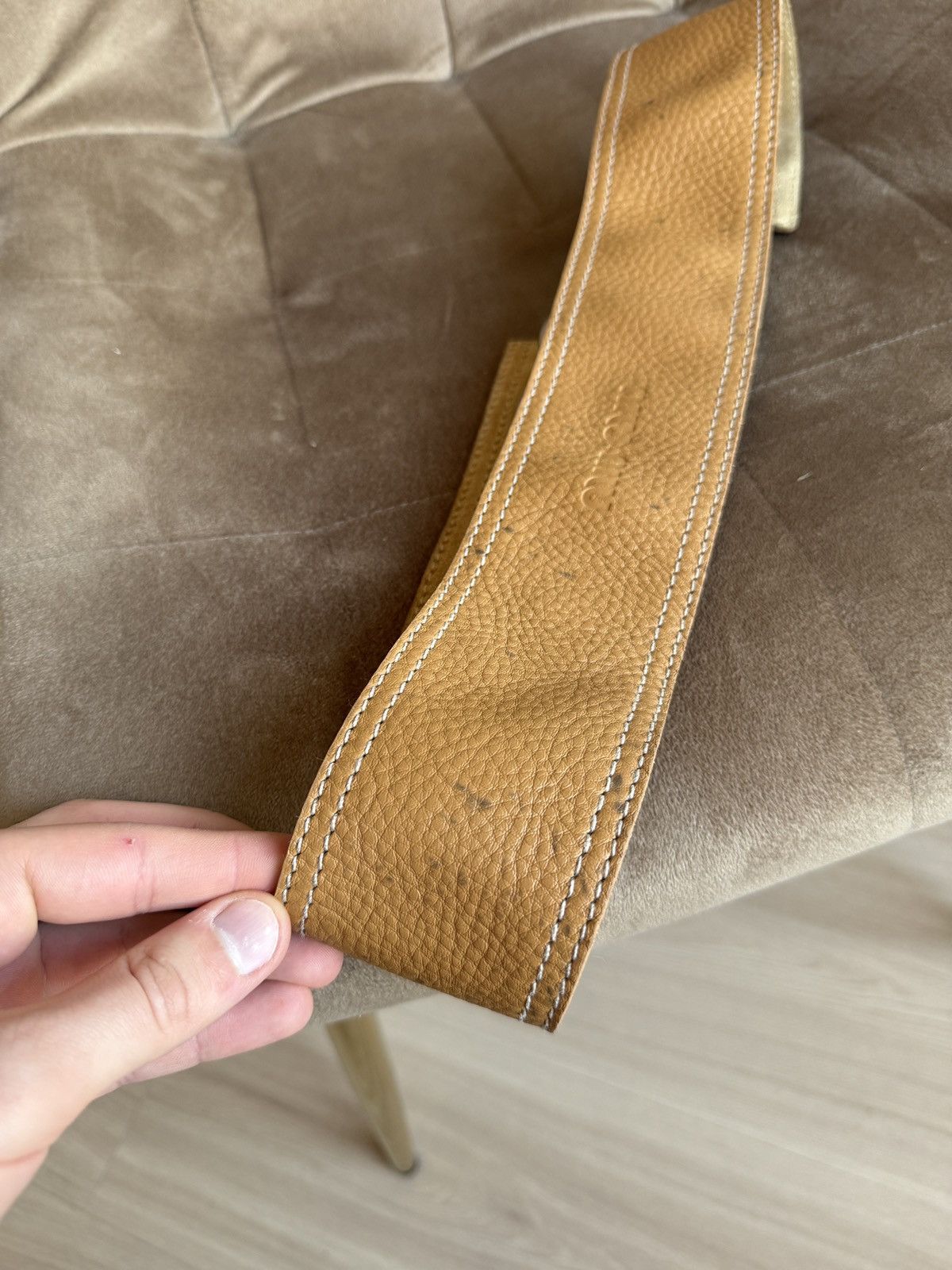 Miu Miu Archival Miu Miu Vintage Leather Waist Belt – Y2K Era Size ONE SIZE - 13 Thumbnail