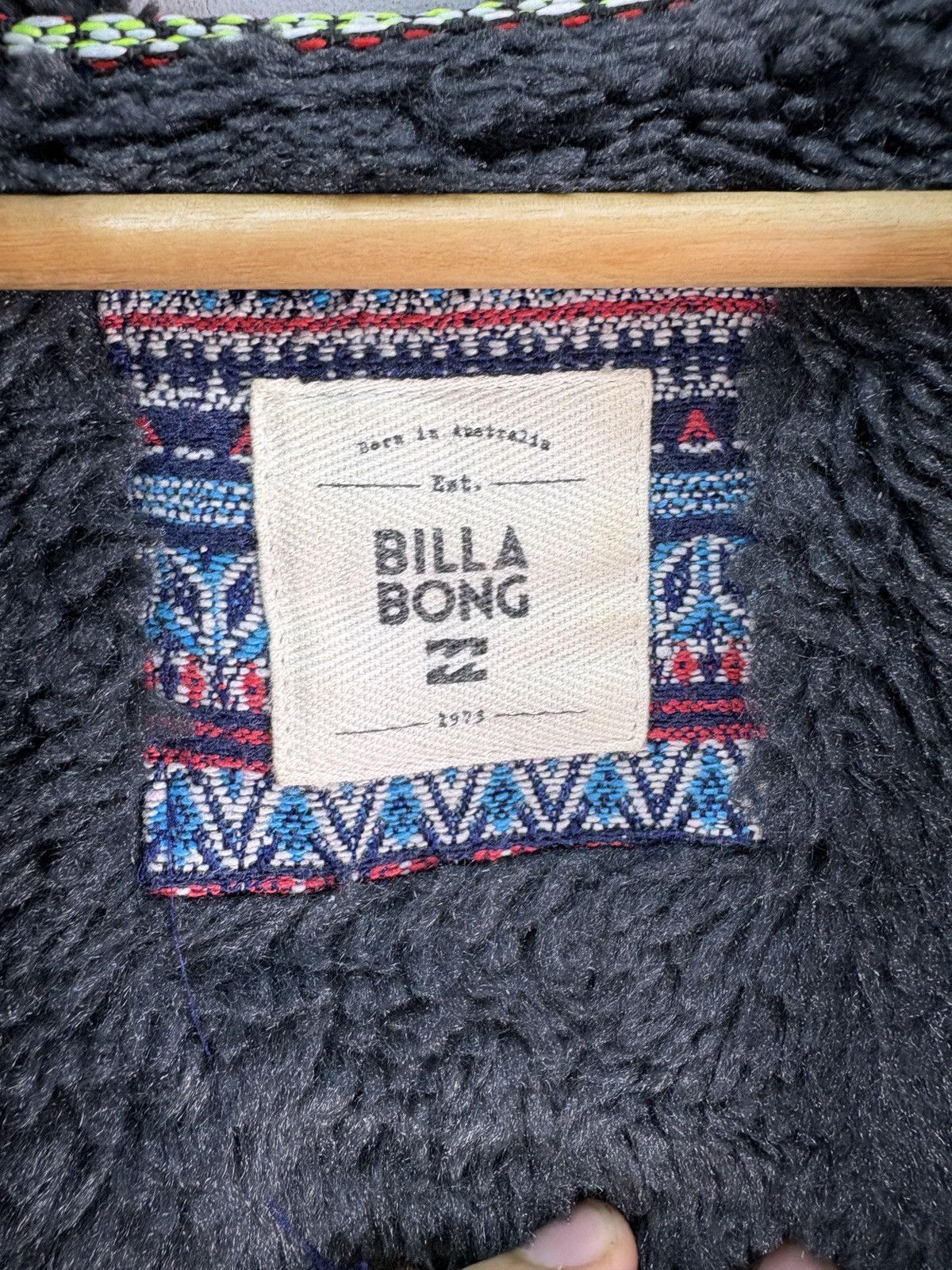 Japanese Brand Steal‼️ Vintage Billabong Winter Jacket Shag Shaggy Jacket Size US M / EU 48-50 / 2 - 8 Thumbnail