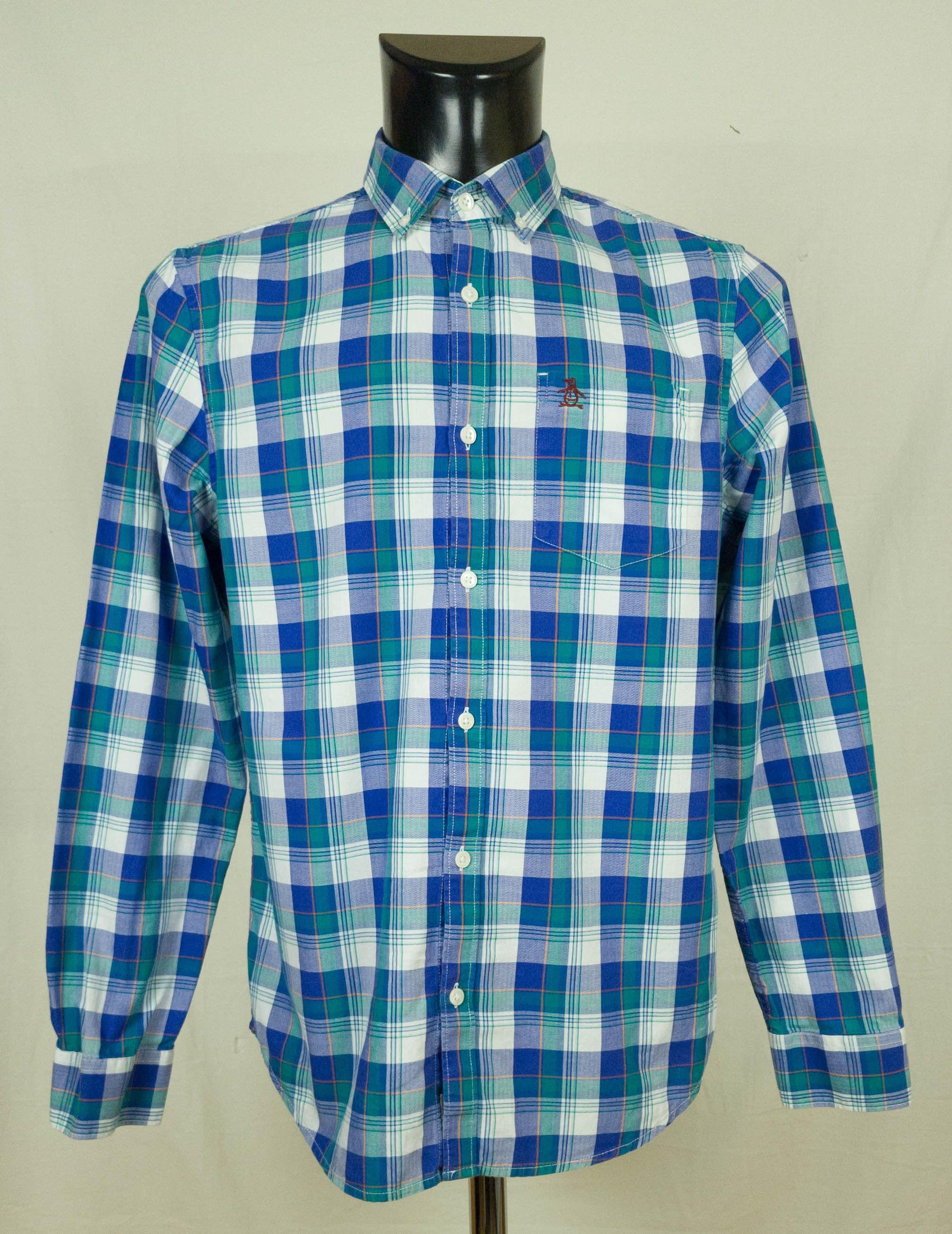 Original Penguin PENGUIN SHIRT LONG SLEEVE COTTON SIZE M VGC Size US M / EU 48-50 / 2 - 1 Thumbnail