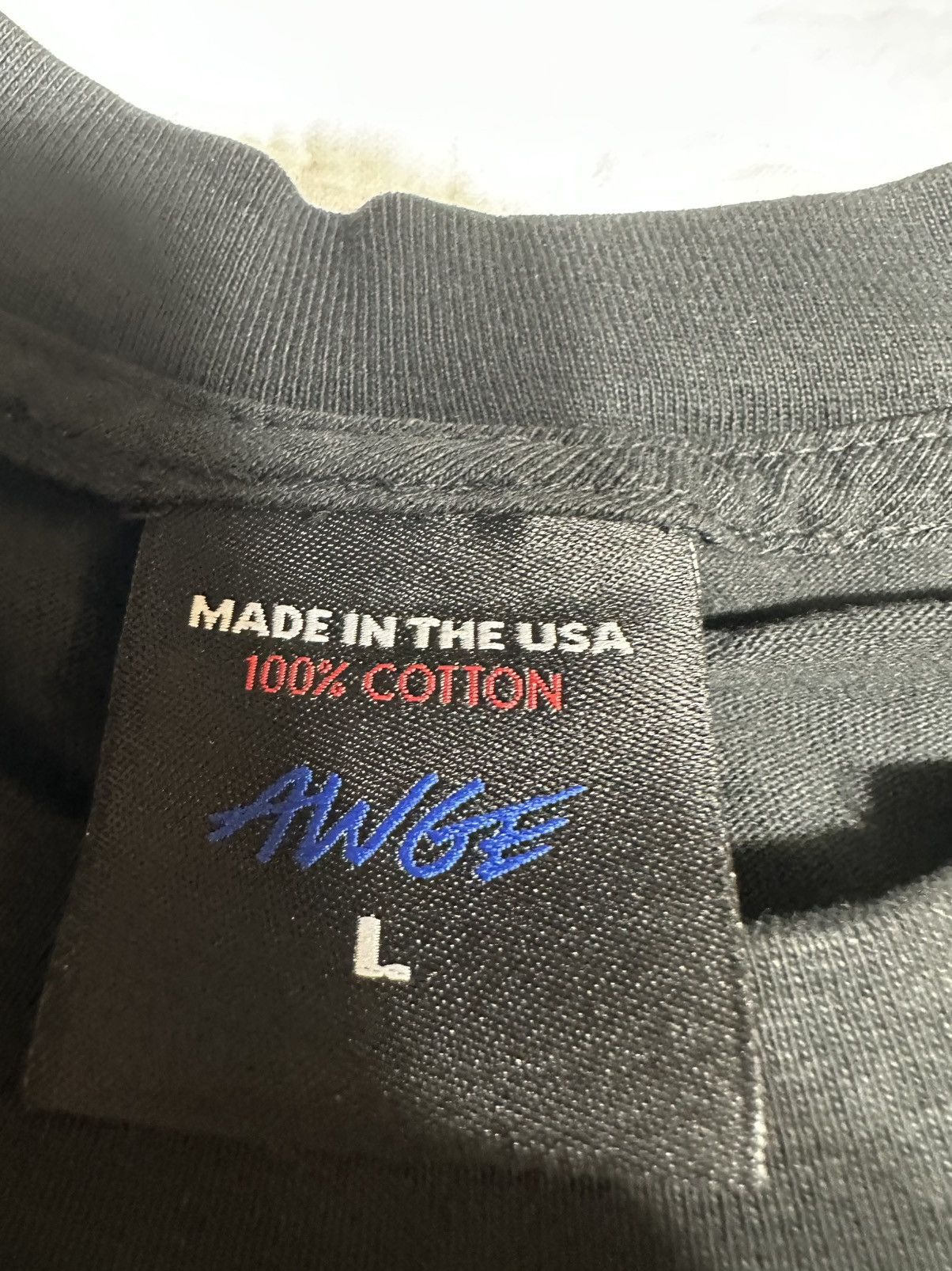 A$AP Rocky ASAP Rocky/AWGE Testing L/S Injured Generation Tour Large Size US L / EU 52-54 / 3 - 3 Thumbnail
