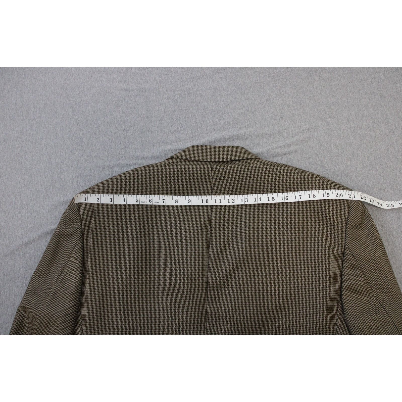 Jos. A. Bank Jos A Bank Blazer Mens 46L Houndstooth 100% Wool 2-Button Size 46L - 10 Thumbnail