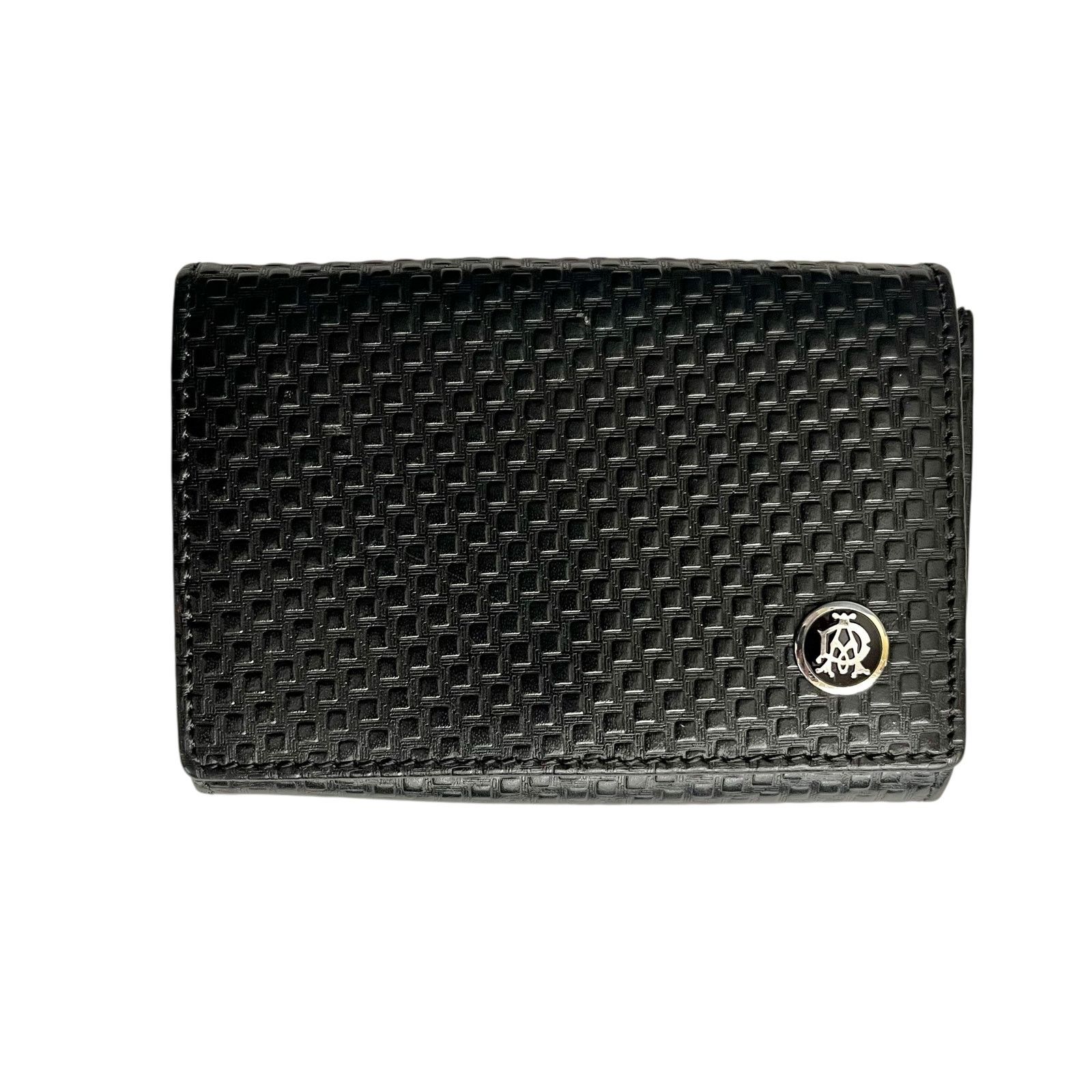 Alfred Dunhill Dunhill Micro D-Eight Black Leather Card Holder Coin Case Size ONE SIZE - 14 Thumbnail