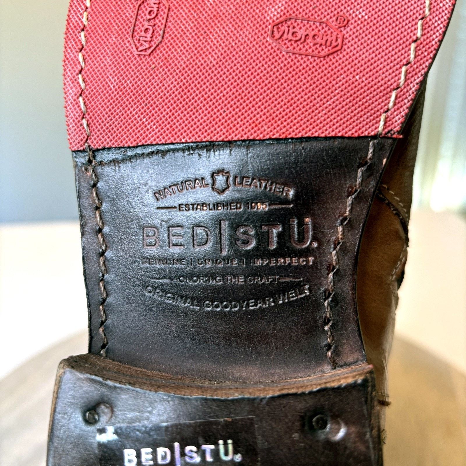 Bed Stu Bed Stu Cobbler Cheshire Boots 8 Leather Zip Boho Western Size US 8 / IT 38 - 10 Thumbnail