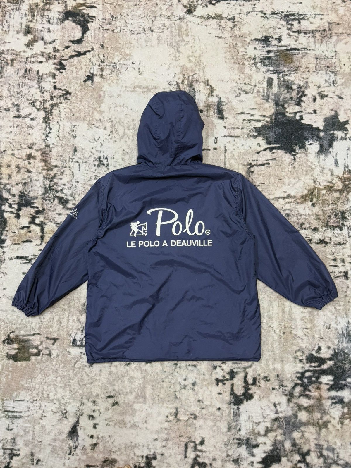 Japanese Brand Polo Le Polo A Deauville Double Breaster Windbreaker Jacket Size US L / EU 52-54 / 3 - 12 Thumbnail