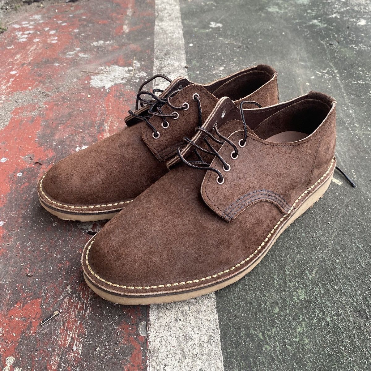 Red Wing Red wing the weekender oxford 3606 Size US 7.5 / EU 40-41 - 1 Thumbnail