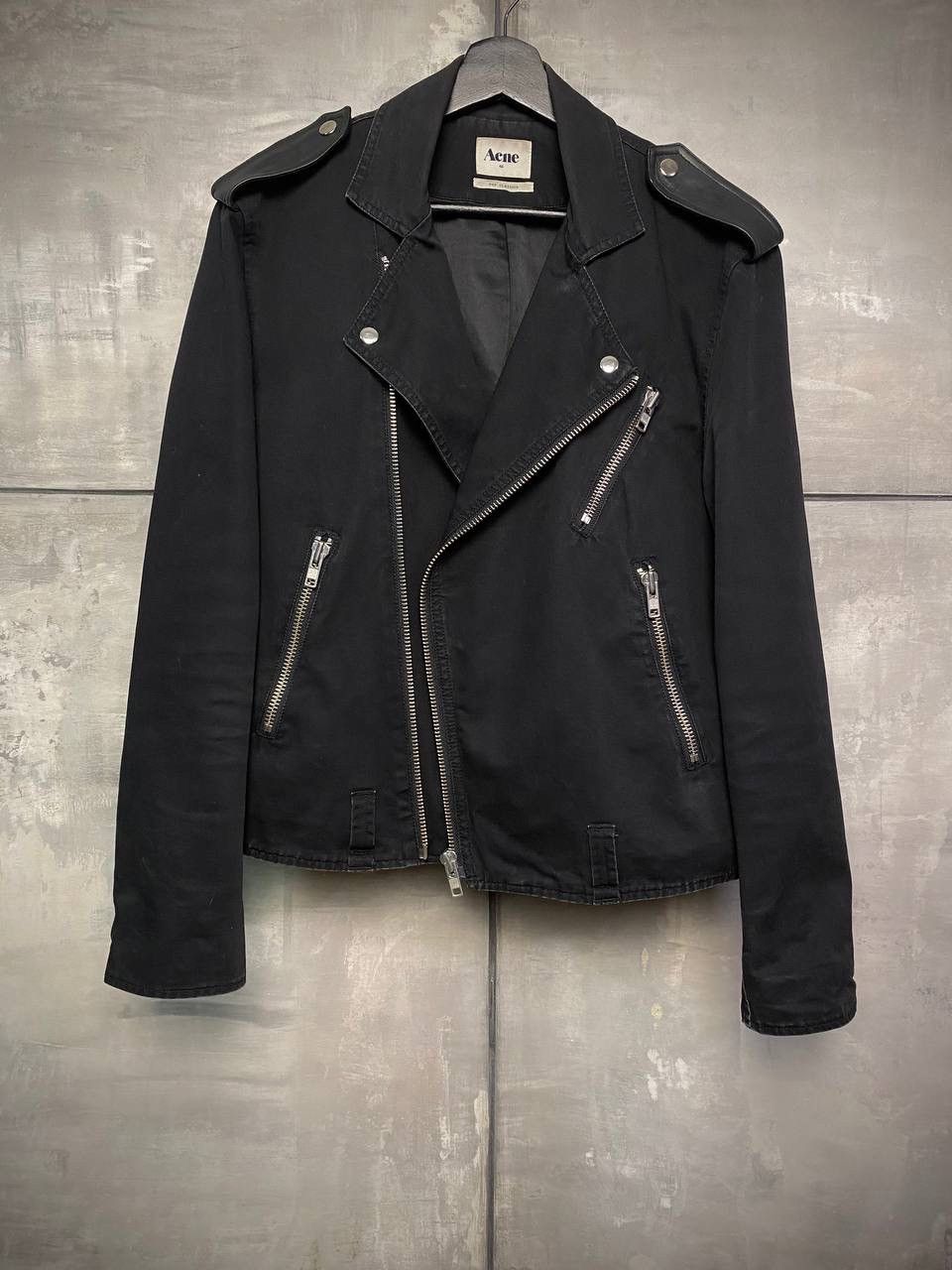 Acne Studios Cotton Biker Jacket M Size US M / EU 48-50 / 2 - 3 Thumbnail