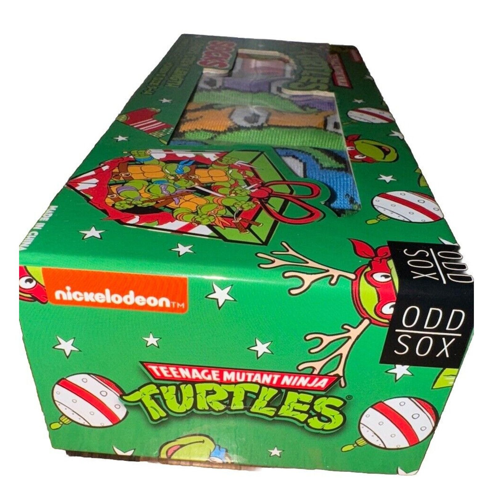 The Unbranded Brand Christmas 5-Pack Odd Sox Teenage Mutant Ninja Turtle Sz 8-12 Size ONE SIZE - 3 Thumbnail