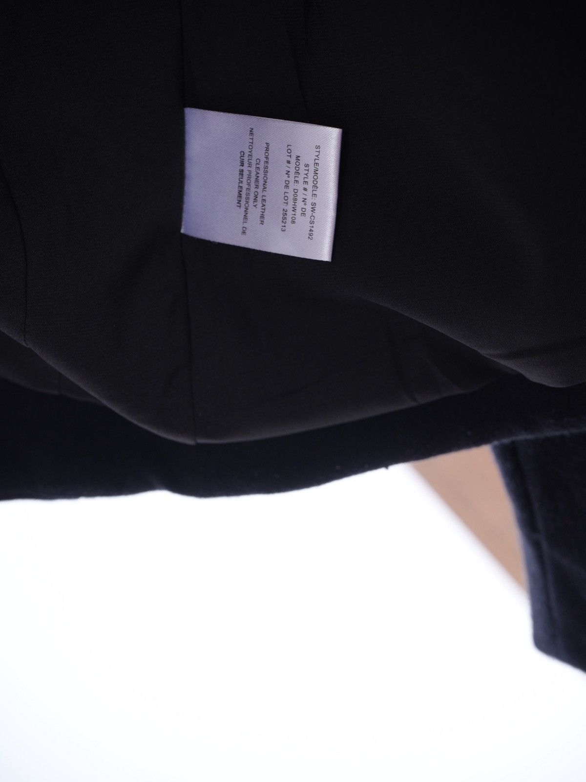 Helmut Lang Silky Moto Jacket Perfecto M-L