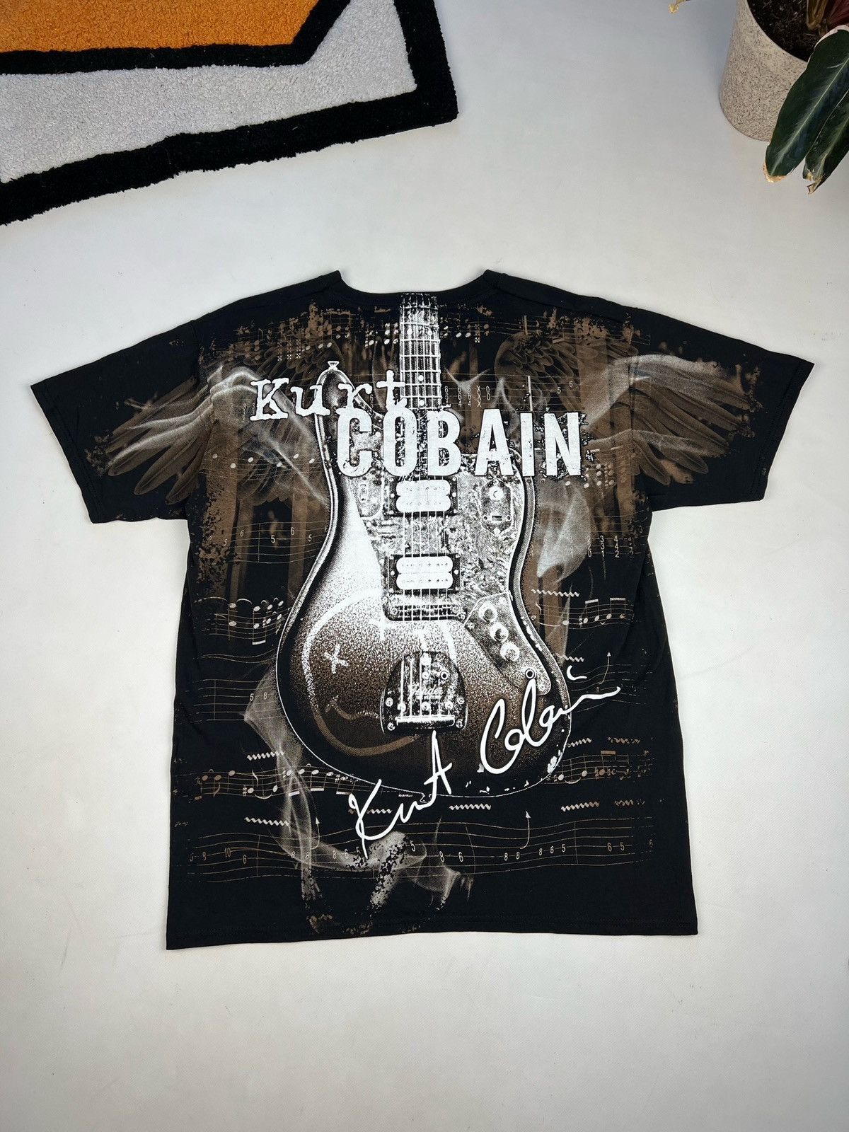 Nirvana × Vintage Vintage Kurt Cobain tshirt nirvana tee Size US XL / EU 56 / 4 - 3 Thumbnail
