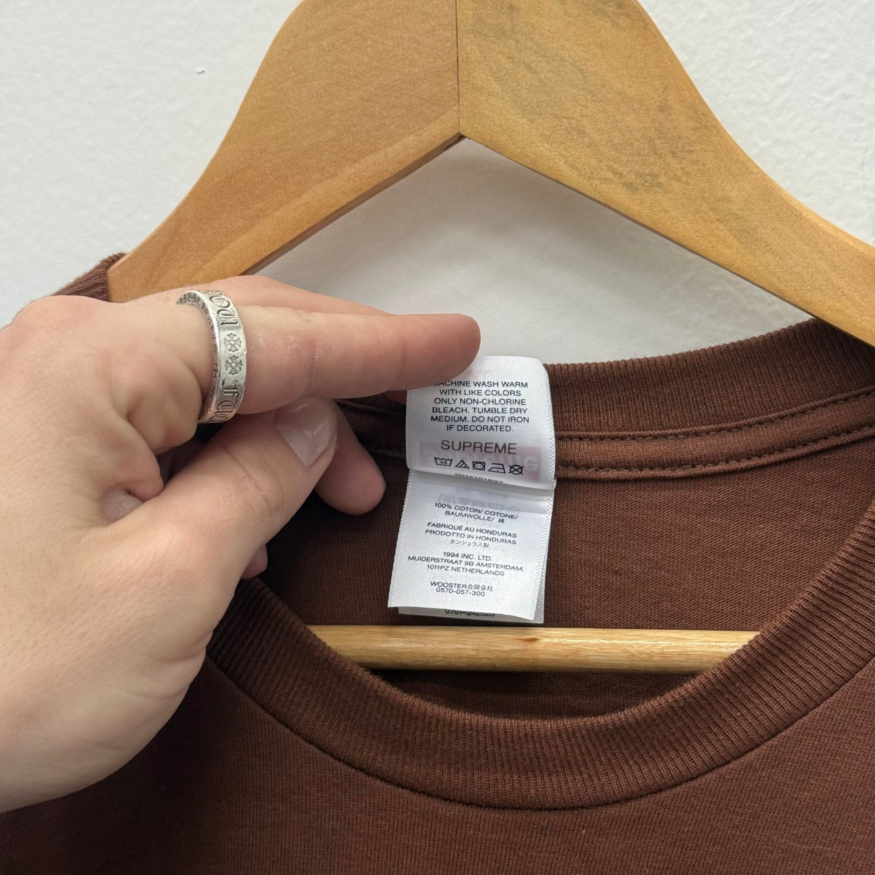 Supreme Supreme Lollipop T-Shirt Brown - Size XL Size US XL / EU 56 / 4 - 4 Thumbnail