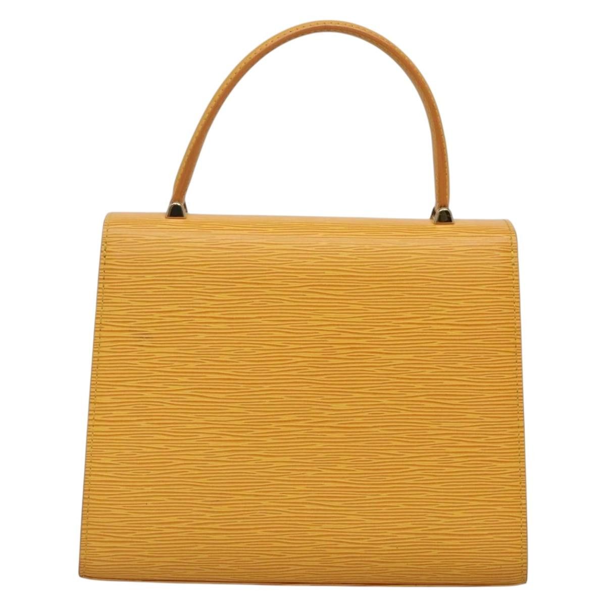 Louis Vuitton LOUIS VUITTON Epi Malesherbes Hand Bag Tassili Yellow Jonne Size ONE SIZE - 2 Thumbnail