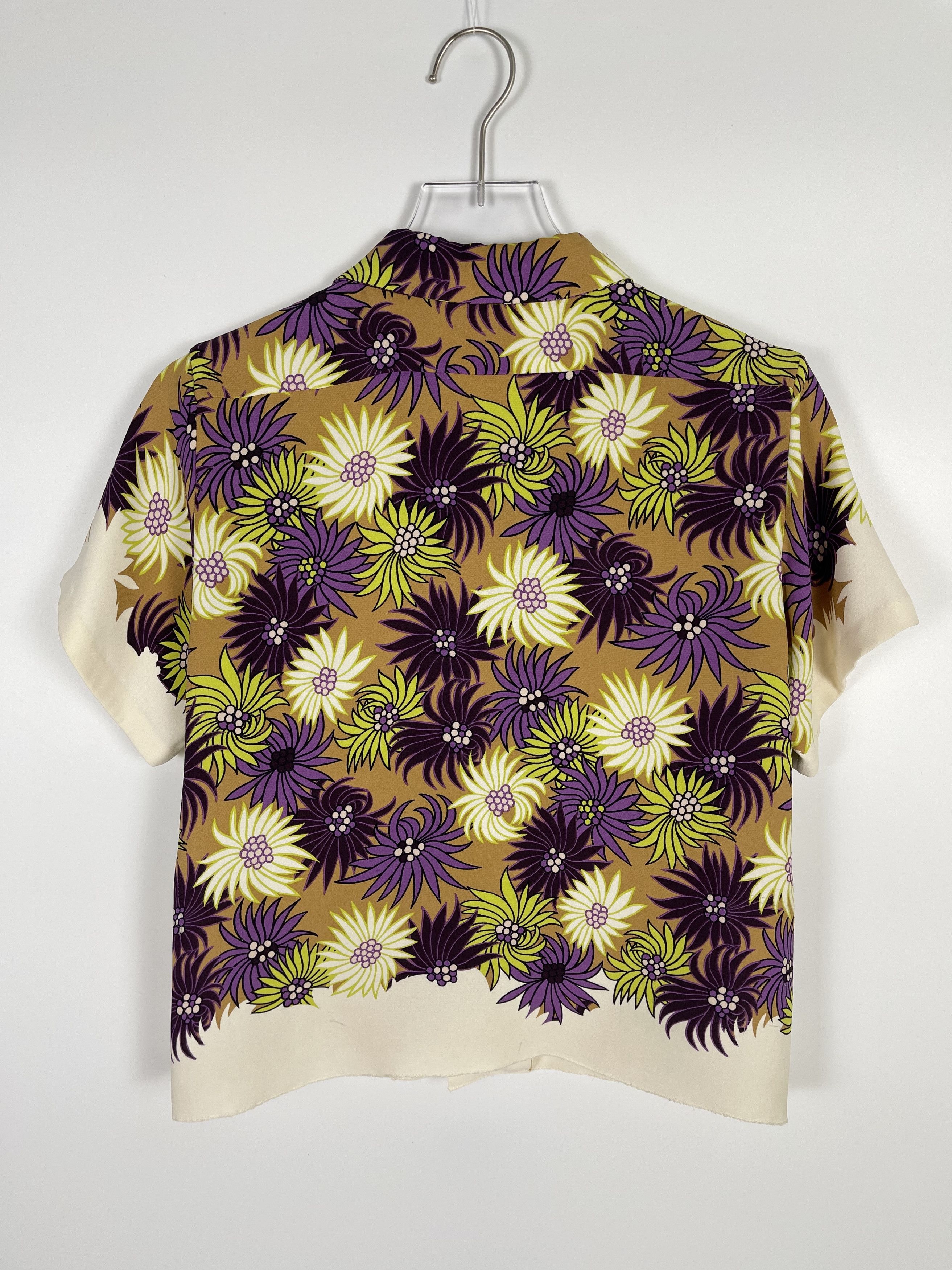 Marni Marni All-over Pattern Silk Aloha Shirt Size US XS / EU 42 / 0 - 3 Thumbnail