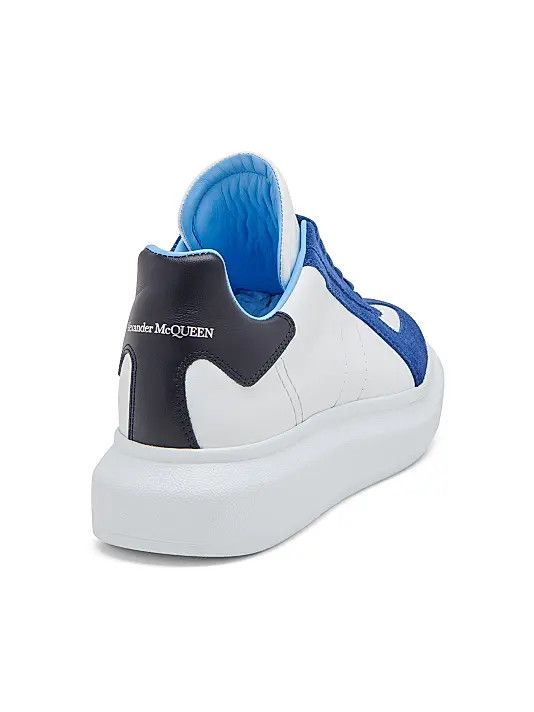Alexander McQueen os11x0126 Suede & Leather Retro Oversized Sneakers Size US 8 / EU 41 - 3 Thumbnail