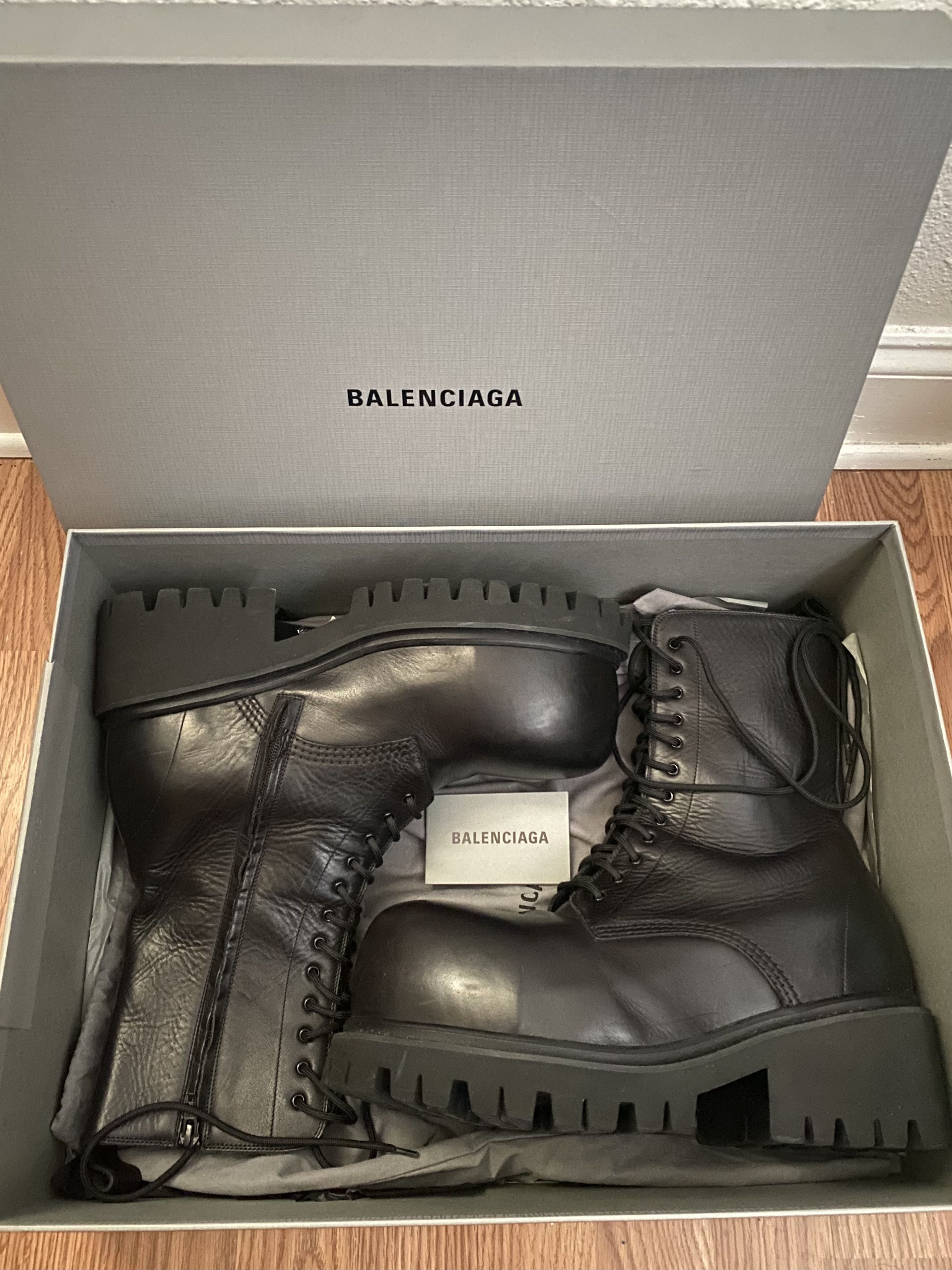 Balenciaga Balenciaga Stomper Boot Size US 11.5 / EU 44-45 - 11 Thumbnail
