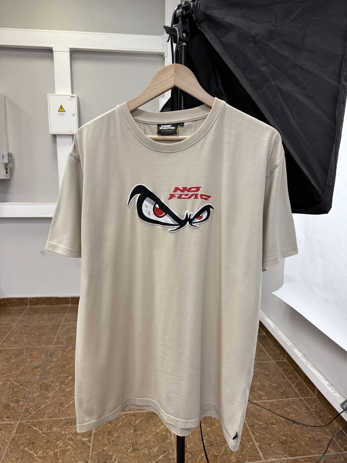 No Fear 🇺🇸💀 Vintage 90s No Fear Big Eyes Y2K T-Shirt Rare Retro Hype Size US M / EU 48-50 / 2 - 1 Thumbnail