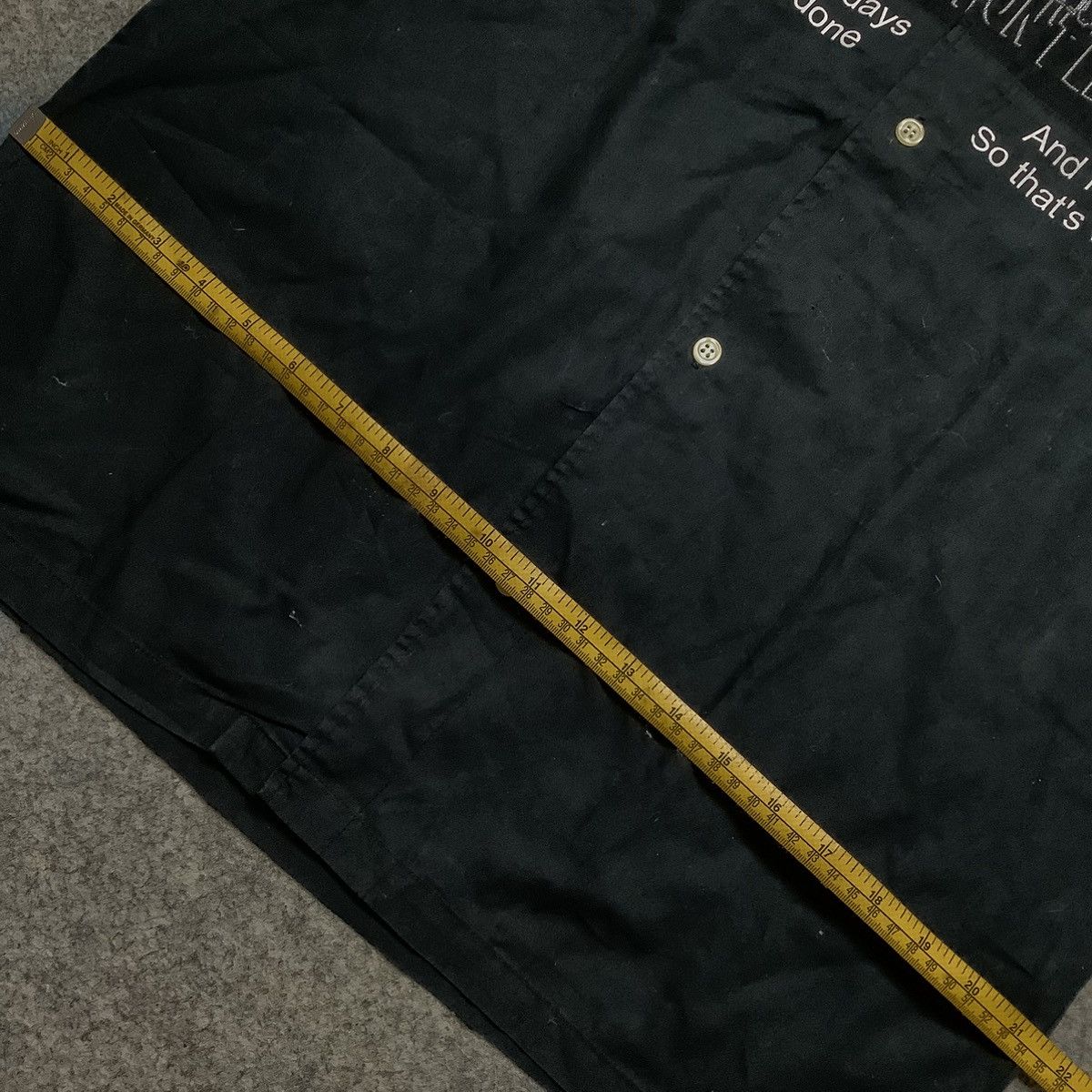 Hysteric Glamour × If Six Was Nine × Japanese Brand Y2k Euroimmortal ifsixwasnine poem shirt Size US L / EU 52-54 / 3 - 14 Thumbnail