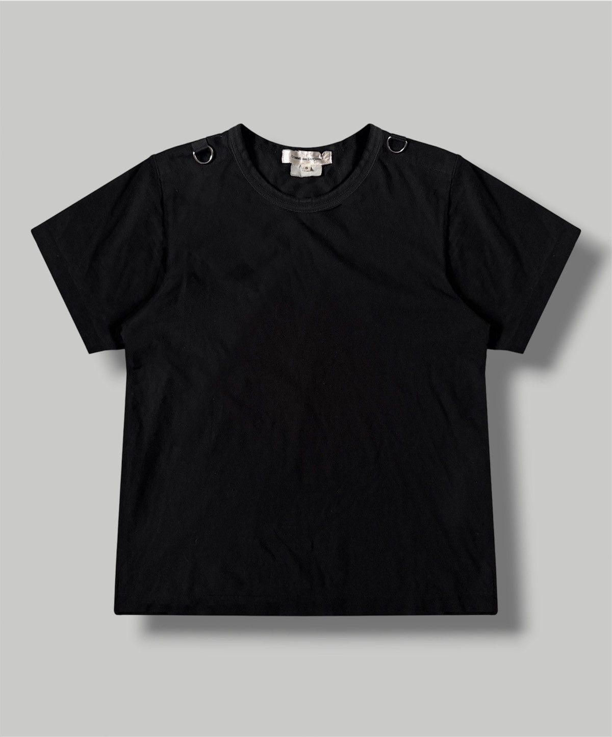 Comme des Garcons Comme Des Garçons D-ring Baby Tee Size US S / EU 44-46 / 1 - 1 Thumbnail