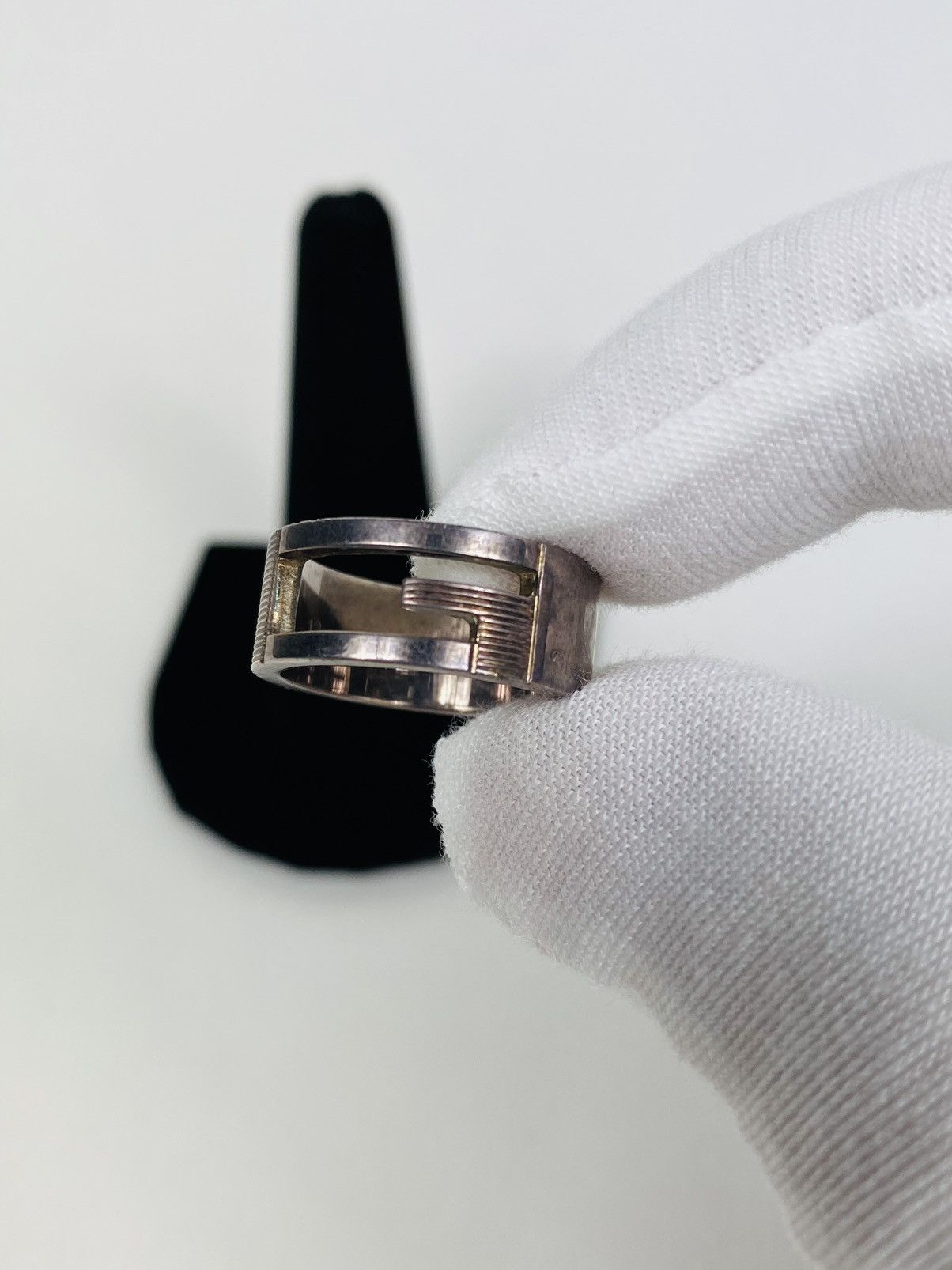 Gucci Gucci .925 Silver G Ring Size IT 12 Size ONE SIZE - 3 Thumbnail