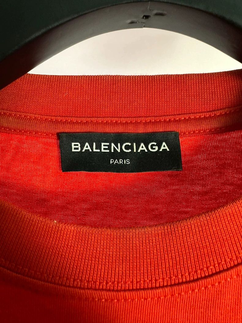 Balenciaga Balenciaga 17FW Classic Coke wave retro Logo short sleeve Size US M / EU 48-50 / 2 - 3 Thumbnail