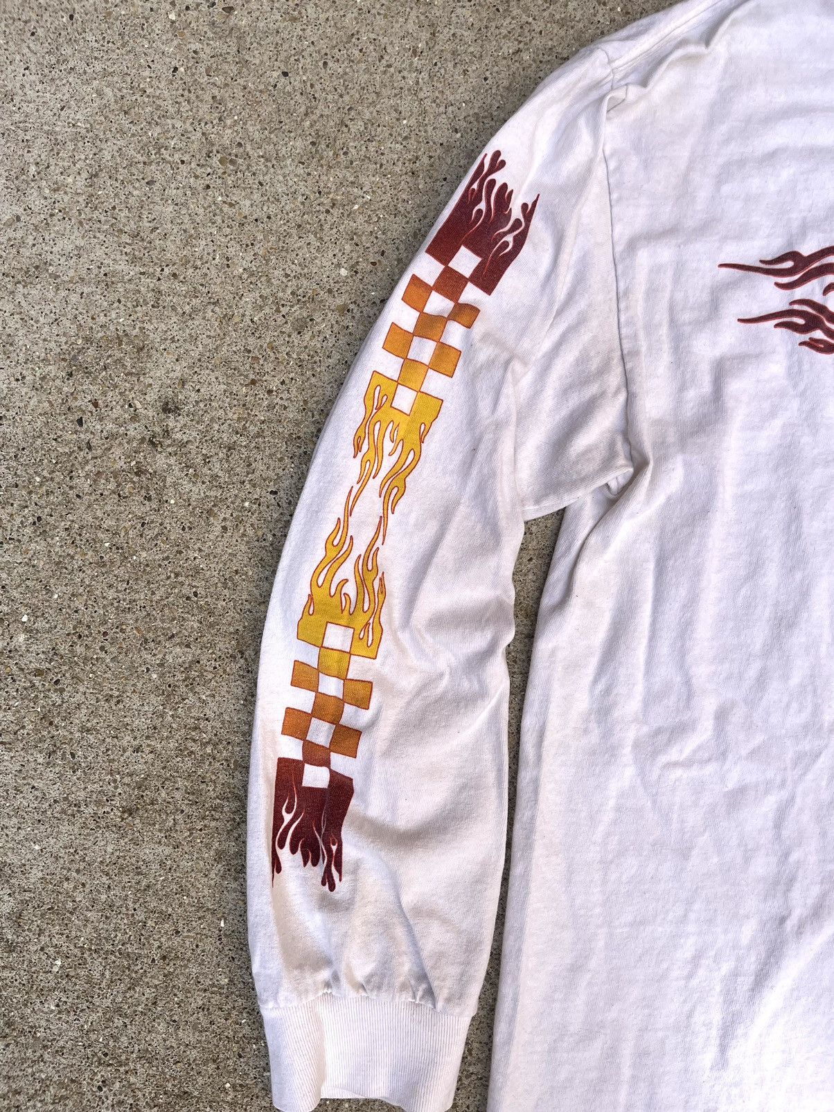 Vans Y2K Vans Long Sleeve Flames Tee Size US L / EU 52-54 / 3 - 2 Thumbnail