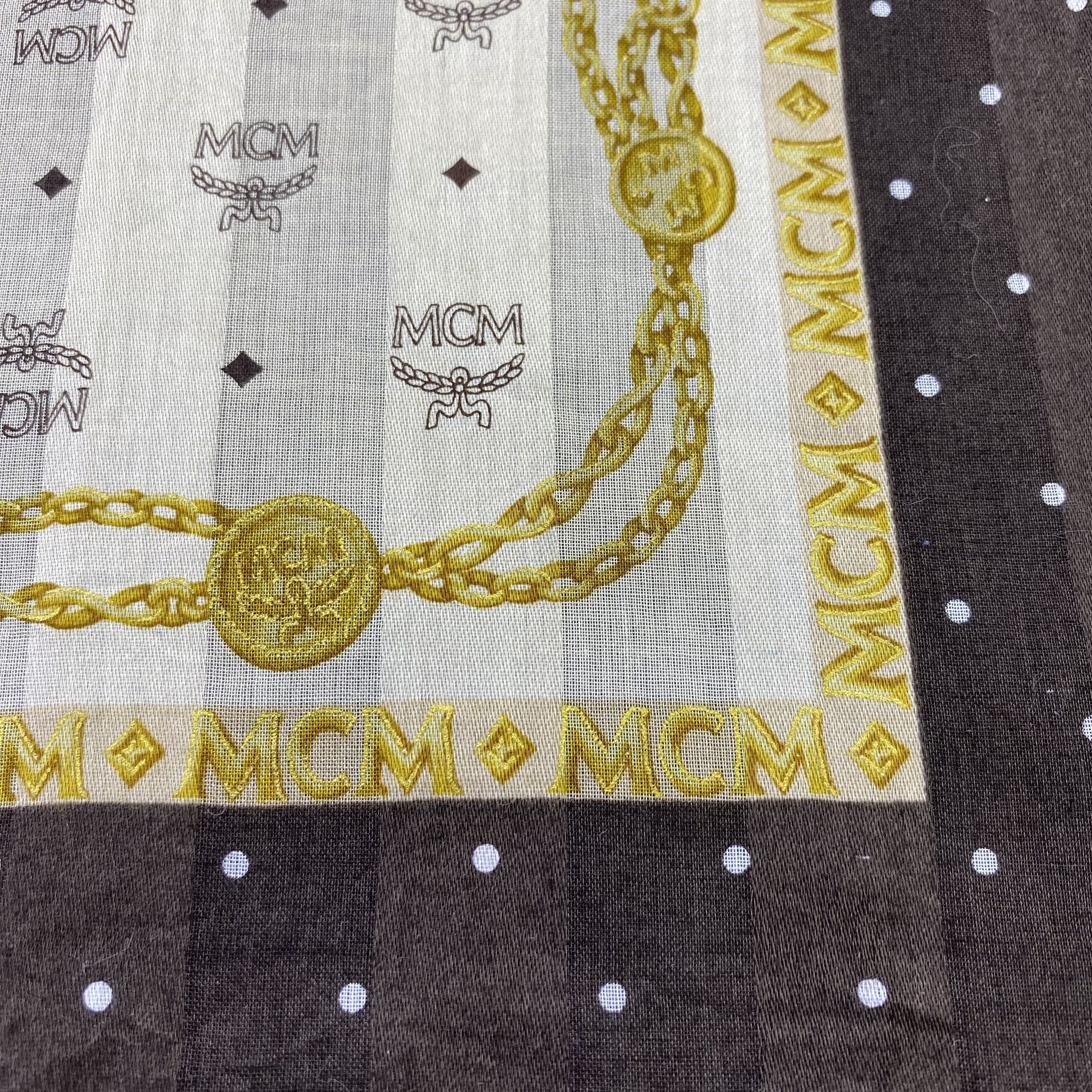 MCM MCM Handkerchief / Bandana / Neckerchief-B1017 Size ONE SIZE - 5 Thumbnail