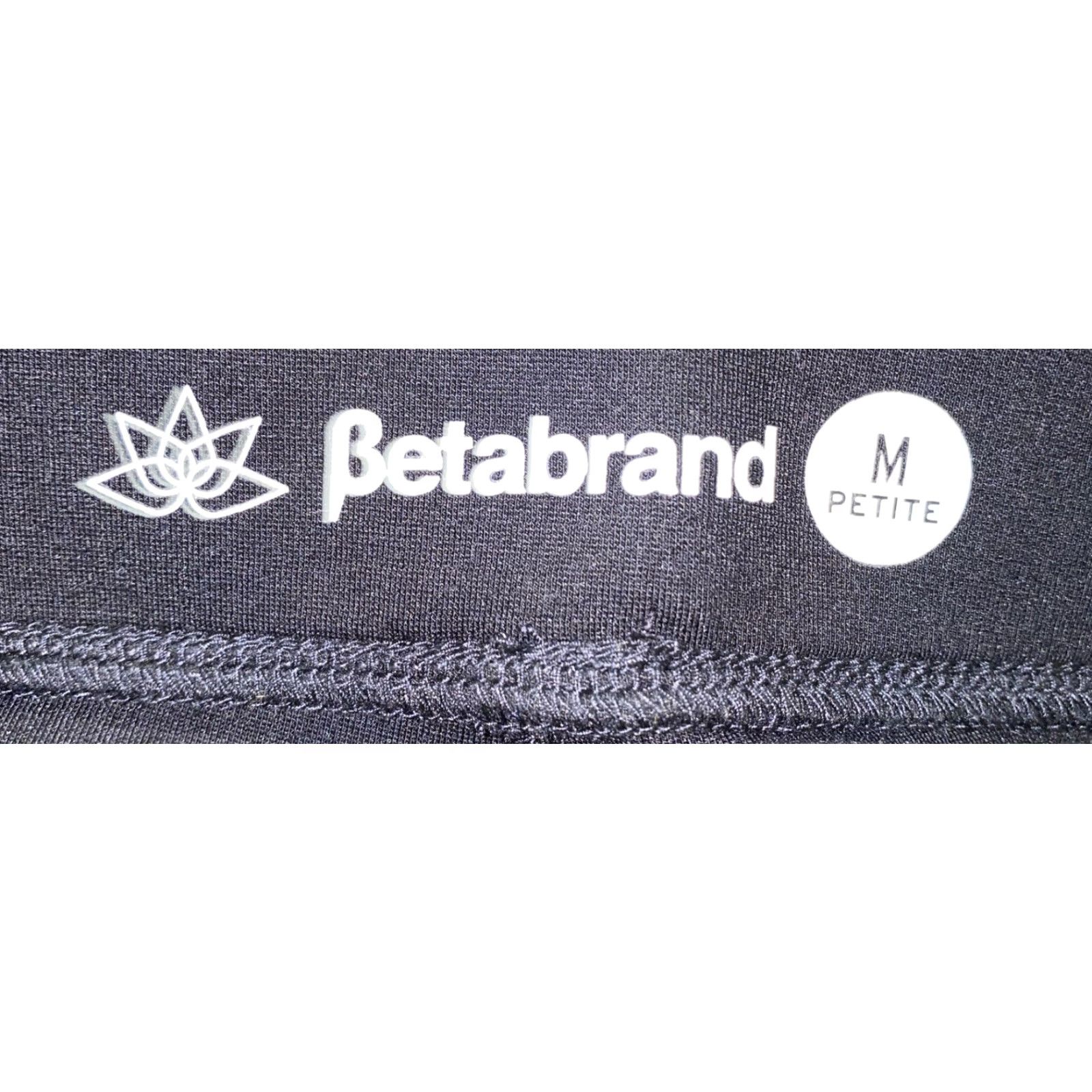 Vintage Betabrand Womens Athletic Pants Pants M Petite Black Rayon Blend Athletic Pants Womens M Petite Black Rayon Blend Size 32" / US 10 / IT 46 - 5 Thumbnail