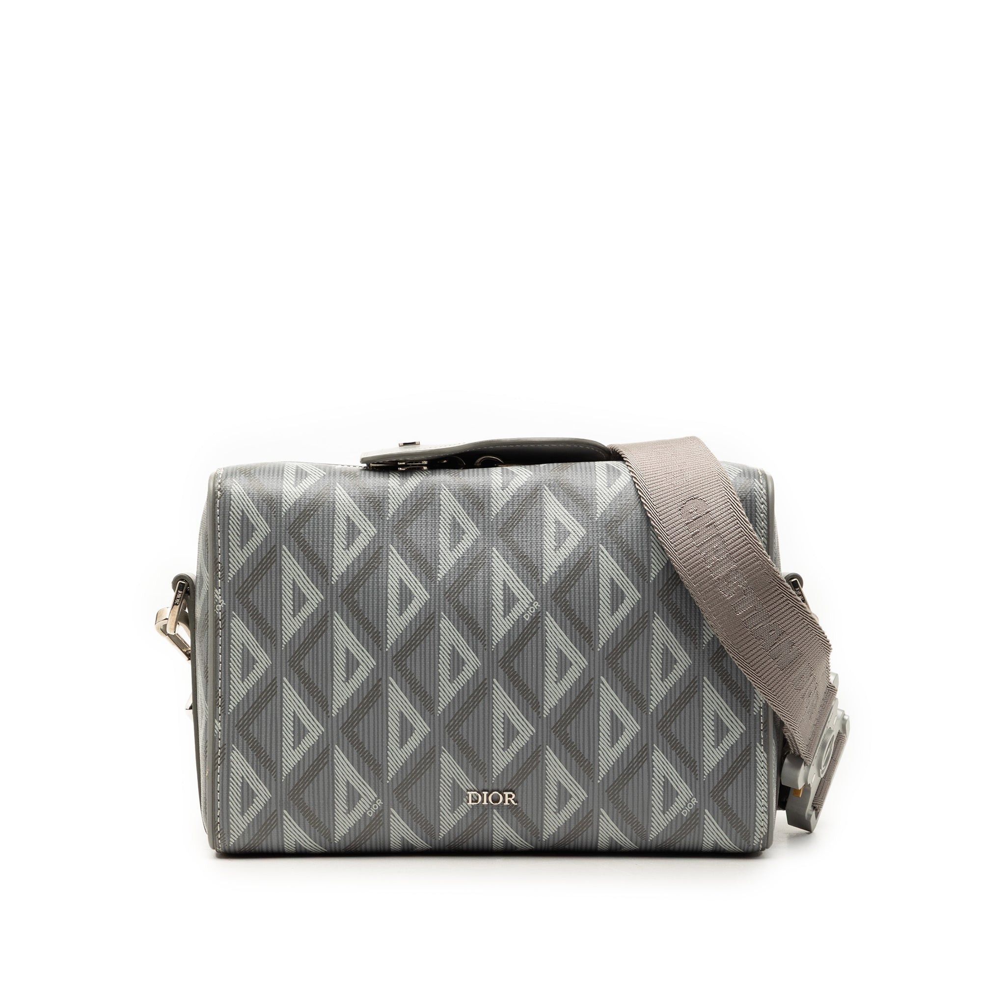 Dior CD Diamond Coated Canvas Lingot 22 Bag Size ONE SIZE - 1 Thumbnail