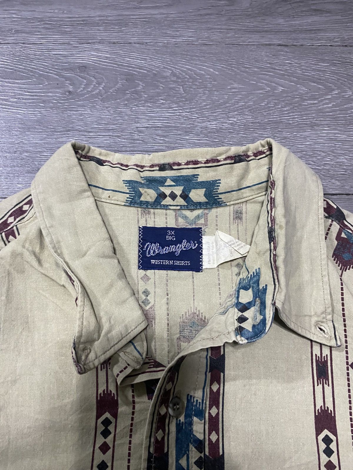 Wrangler VTG WRANGLER NAVAJO Size US XXL / EU 58 / 5 - 4 Thumbnail