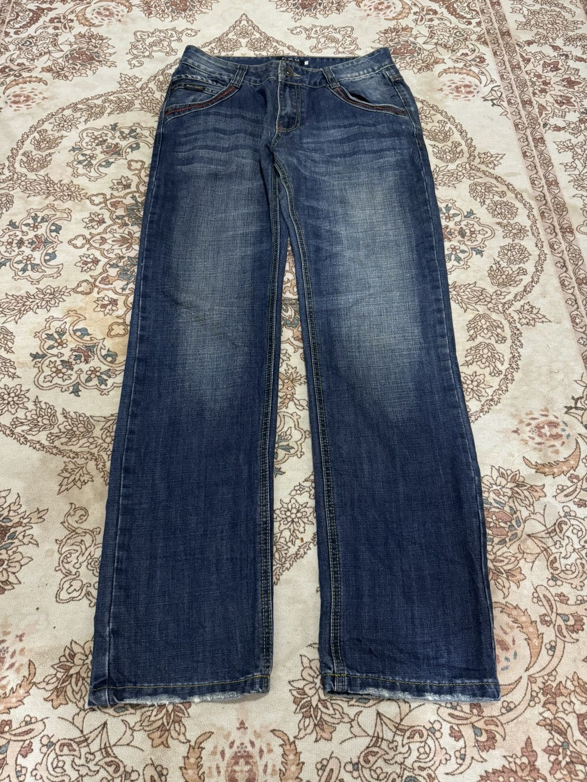 Dolce & Gabbana × Vintage Dolce & Gabbana Blue Faded Jeans Size US 30 / EU 46 - 3 Thumbnail