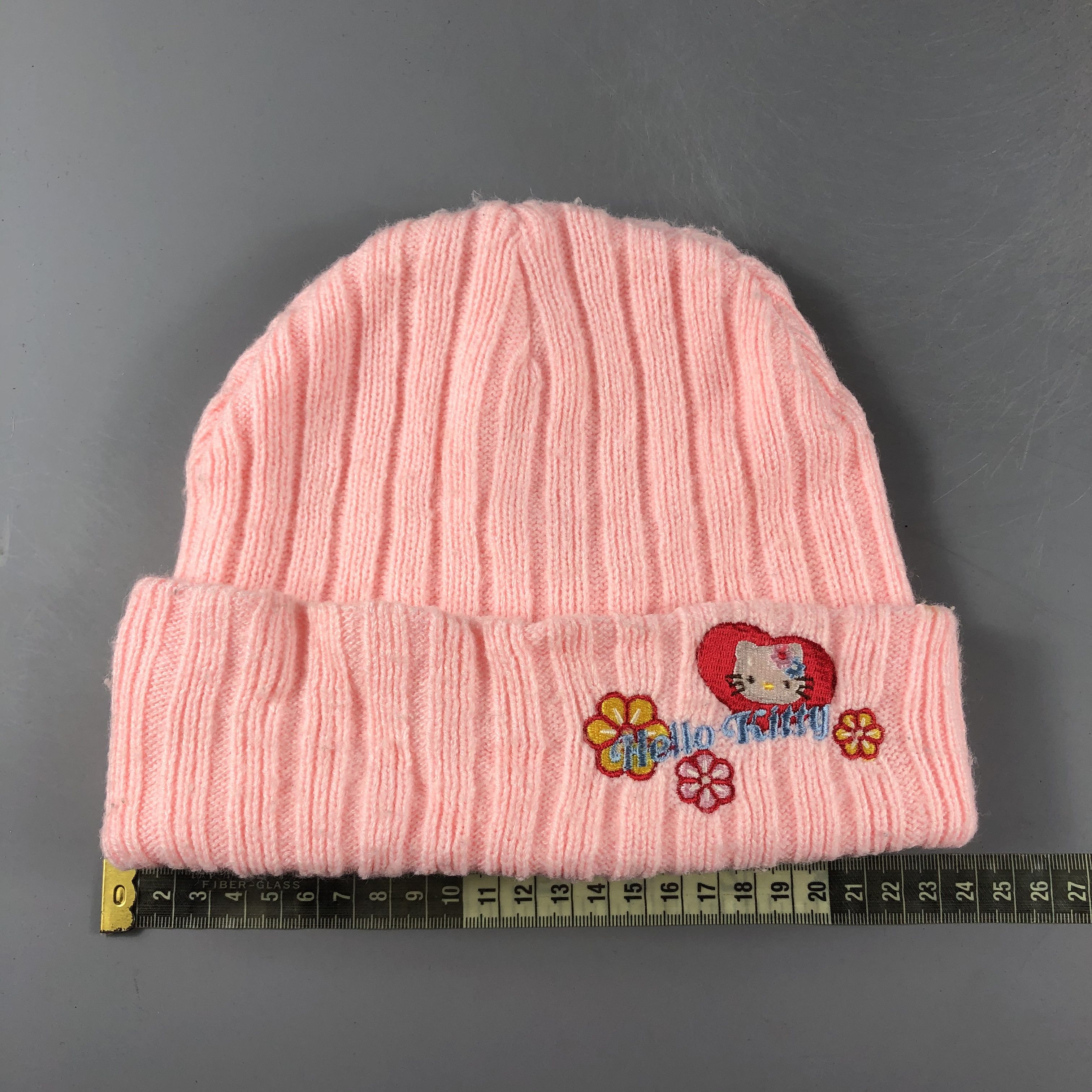 Anime × Japanese Brand × Vintage Womens Hello Kitty Beanie Snow Hat Snow Cap -D493 Size ONE SIZE - 4 Thumbnail