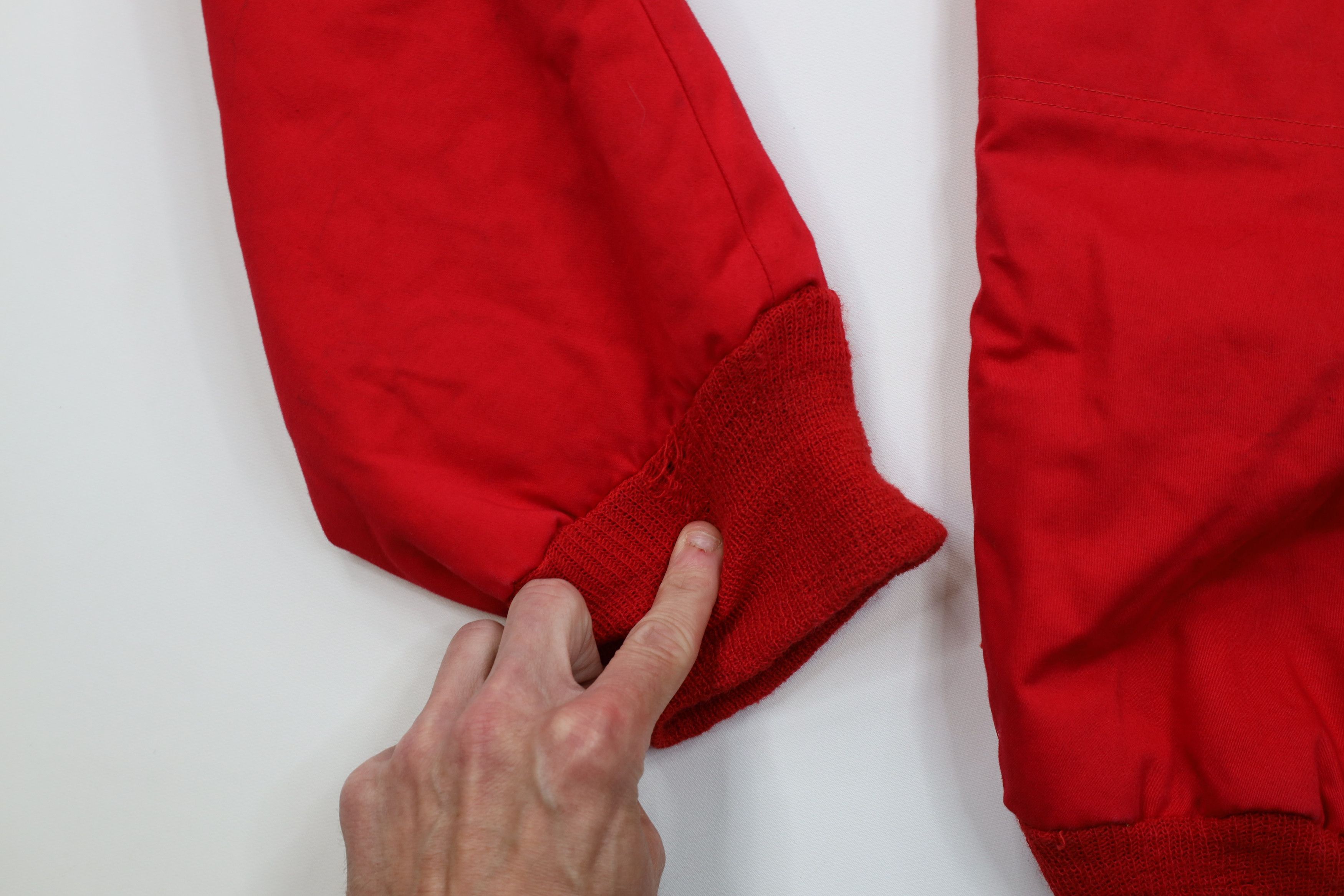 Vintage Vintage 60s 70s Quilted Snow Pants Joggers Red USA Size US 38 / EU 54 - 6 Thumbnail