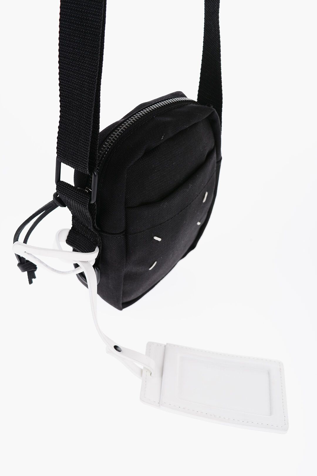 Maison Margiela og1mm1224 Size: OS / Canvas Crossbody Waist Bag in Black Size ONE SIZE - 3 Thumbnail