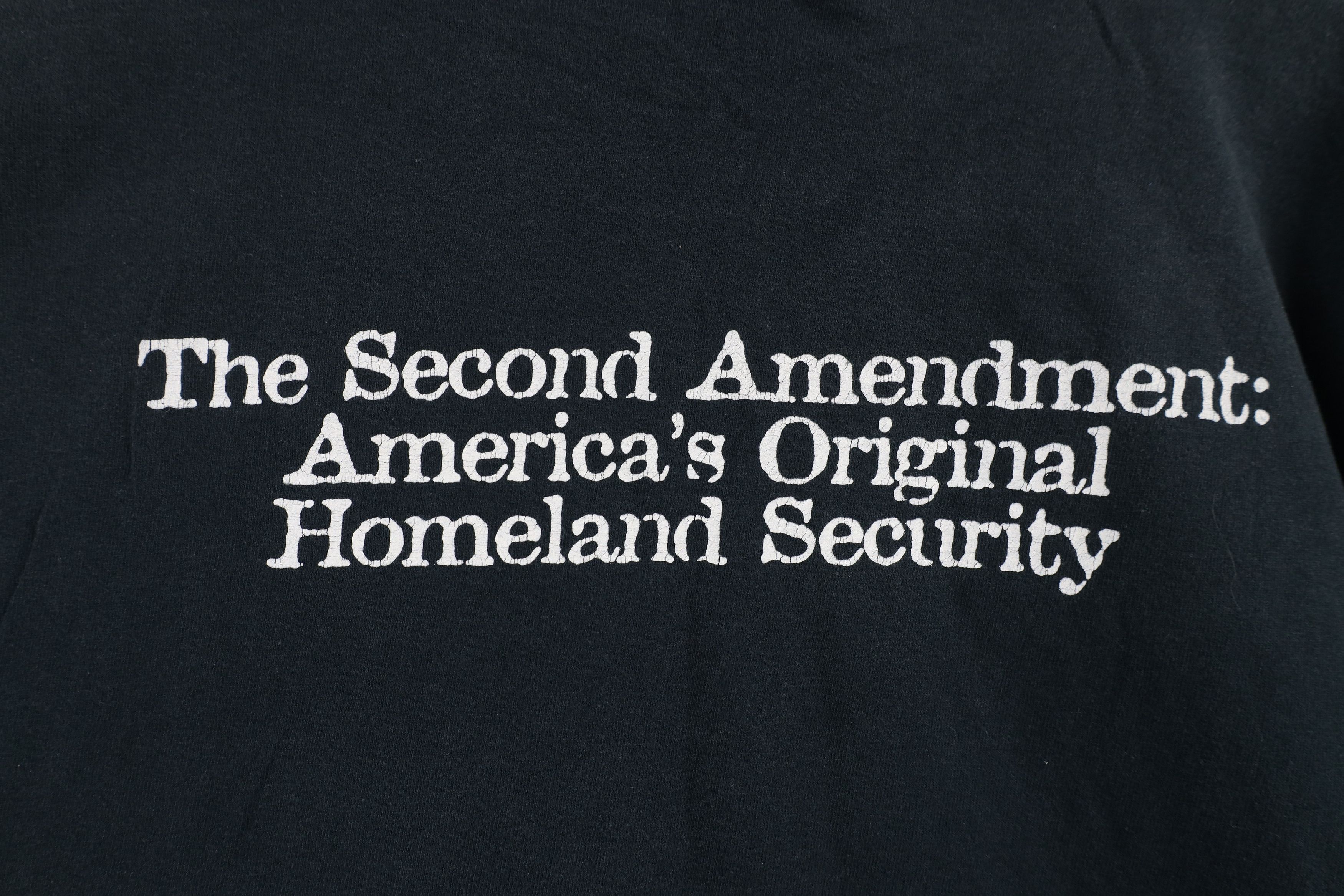 Vintage Vintage 90s Spell Out NRA National Rifle Association T-Shirt Size US XL / EU 56 / 4 - 8 Thumbnail