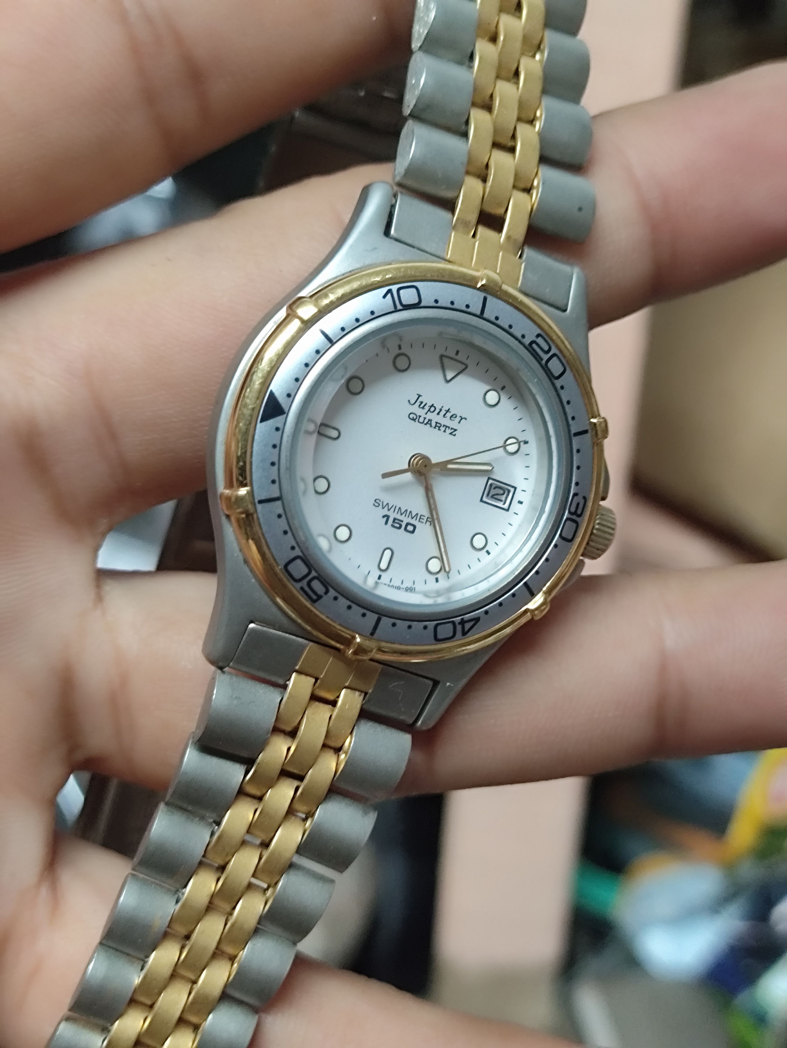 Casio Vintage ORIENT JUPITER QUARTZ WATCH (NEED SERVICE) Size ONE SIZE - 4 Thumbnail