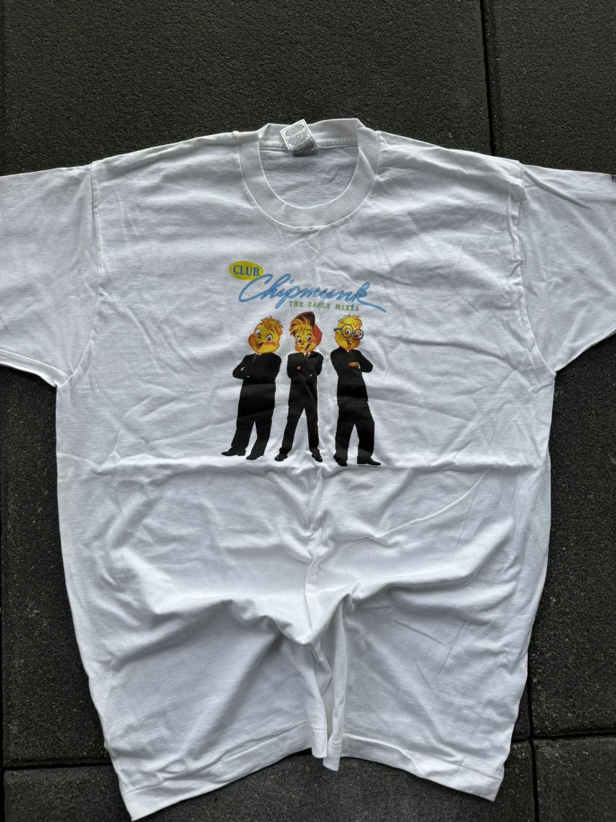Vintage VINTAGE CHIPMUNKS TEE Size US XL / EU 56 / 4 - 1 Thumbnail