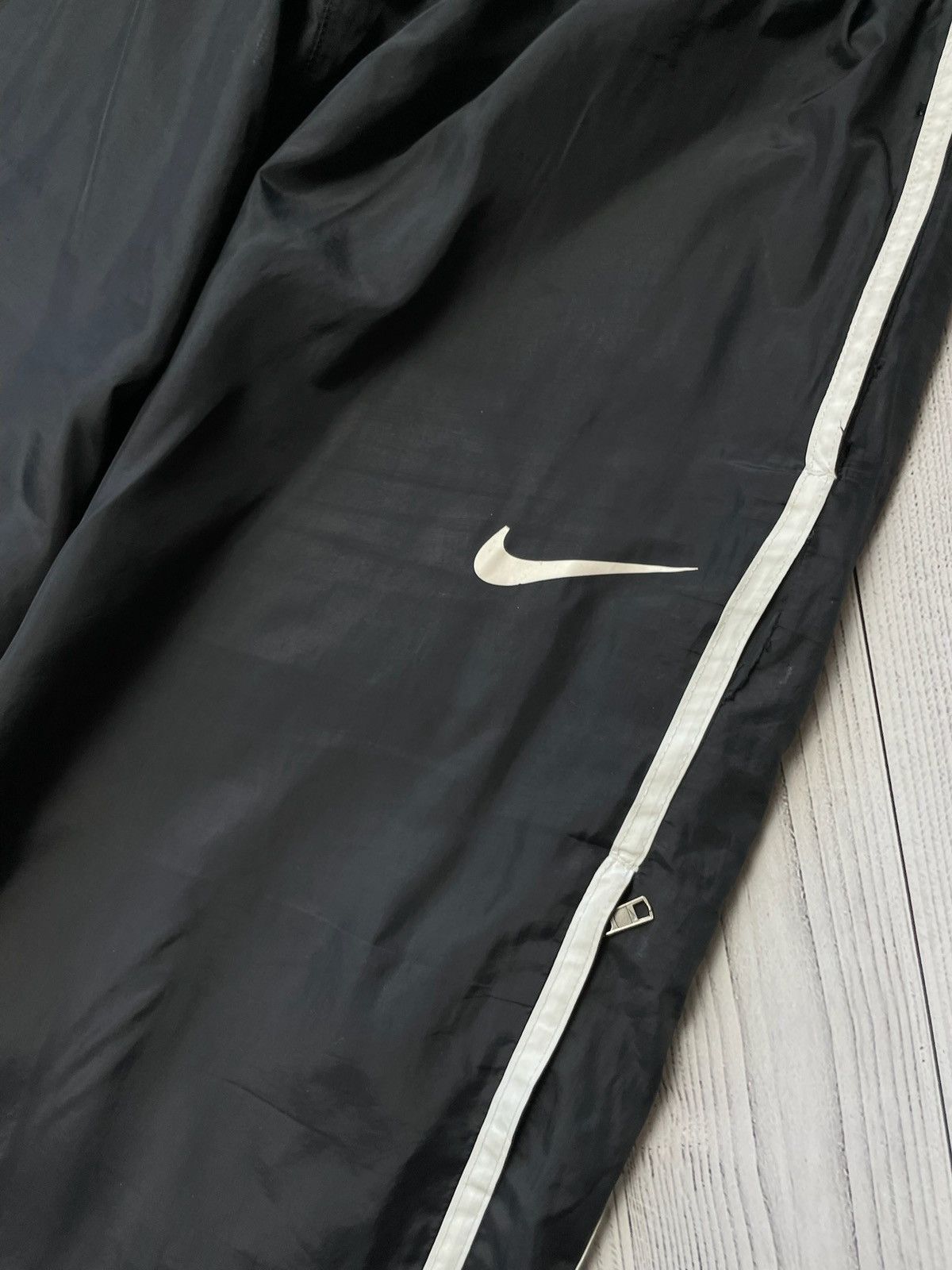 Nike × Vintage Vintage Nike drill pants Y2K logo size X Size US 36 / EU 52 - 3 Thumbnail