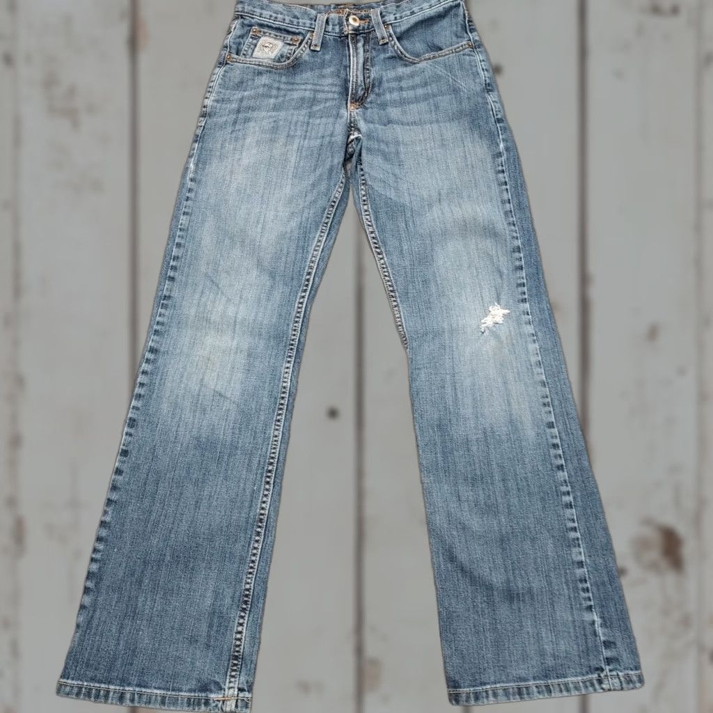 Denime Cinch Jeans Mens 26 x 30 Denim Blue Straight Leg Silver Label MB98034006 Normal Condition 5-Pocket Design Regular Rise Size US 26 / EU 42 - 1 Thumbnail
